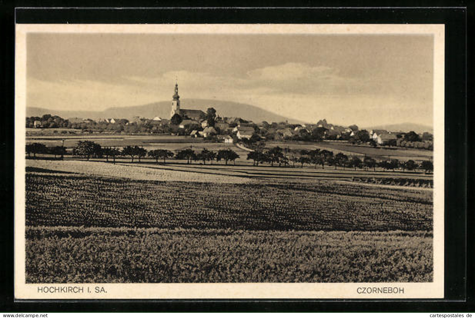 AK Hochkirch I. Sa., Totalansicht  - Hochkirch