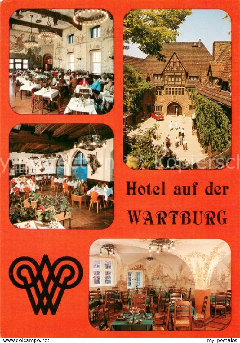 73758958 Wartburg Eisenach Hotel Auf Der Wartburg Gastraeume Gewoelbekeller Wart - Eisenach