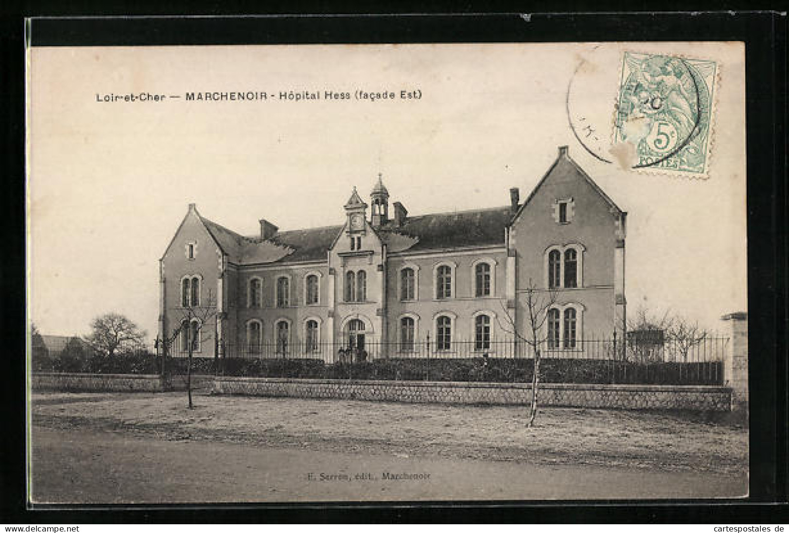 CPA Marchenoir, Hôpital Hess, Facade Est  - Marchenoir