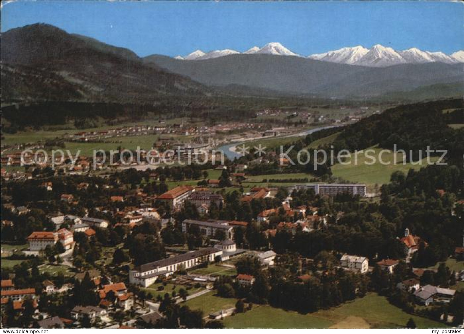 72494134 Bad Toelz Fliegeraufnahme Blick Ins Isartal Und Tiroler Alpen Bad Toelz - Bad Toelz