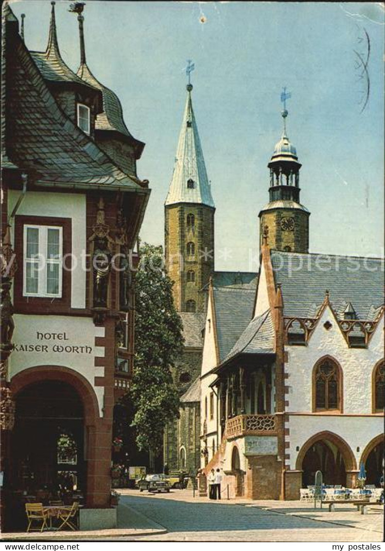 72493787 Goslar Rathaus Marktkirche Goslar - Goslar