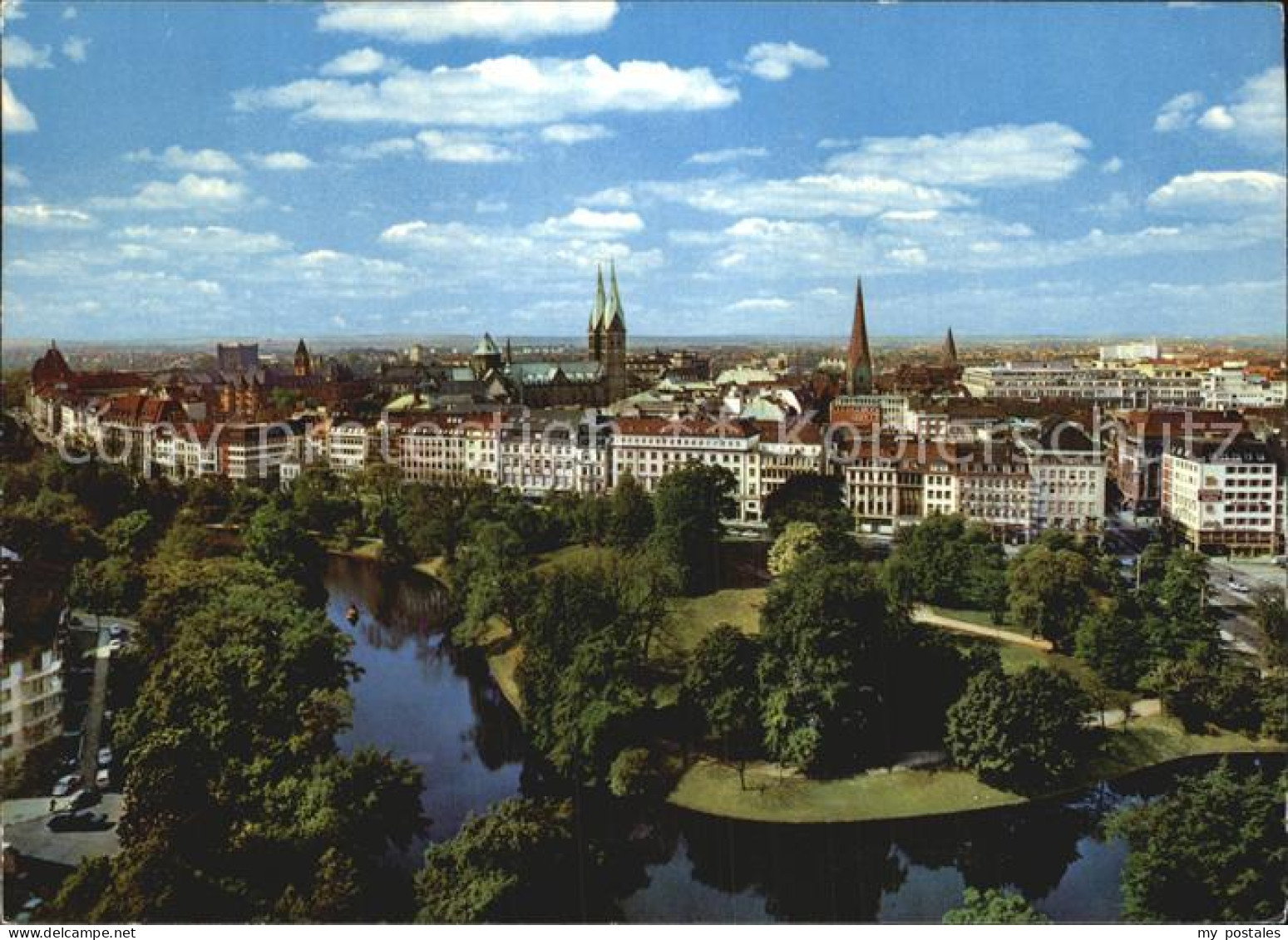 72493729 Bremen Am Wall Blick Ueber Die Stadt Arbergen - Bremen