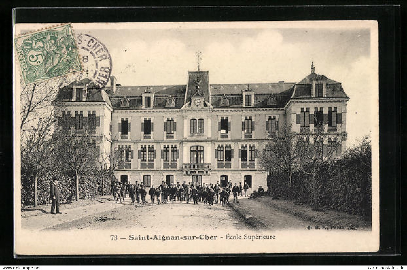 CPA Saint-Aignan-sur-Cher, École Supérieure  - Saint Aignan