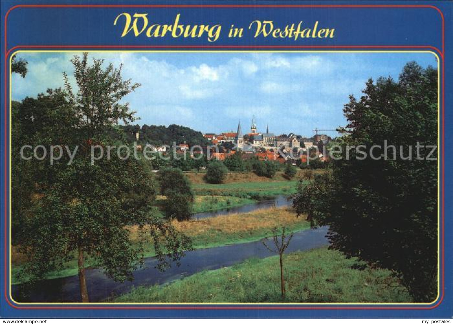 72492921 Warburg Westfalen Stadtansicht Warburg - Warburg
