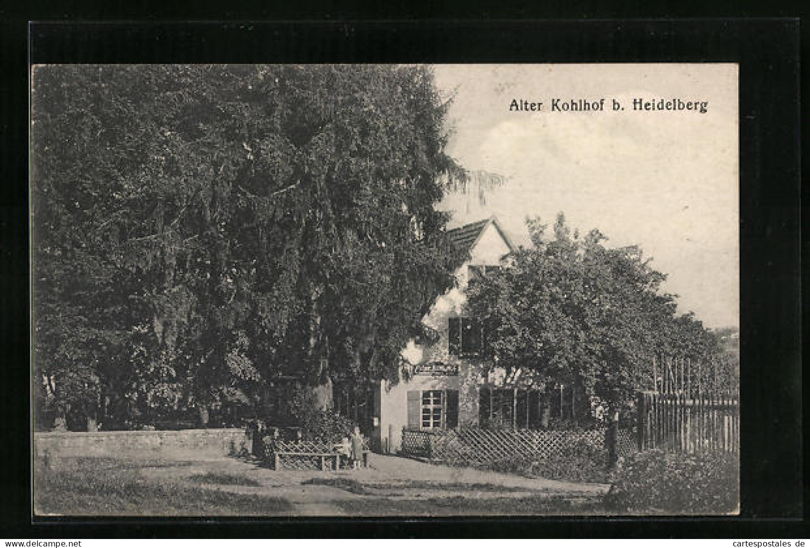 AK Heidelberg, Gasthaus Alter Kohlhof  - Heidelberg