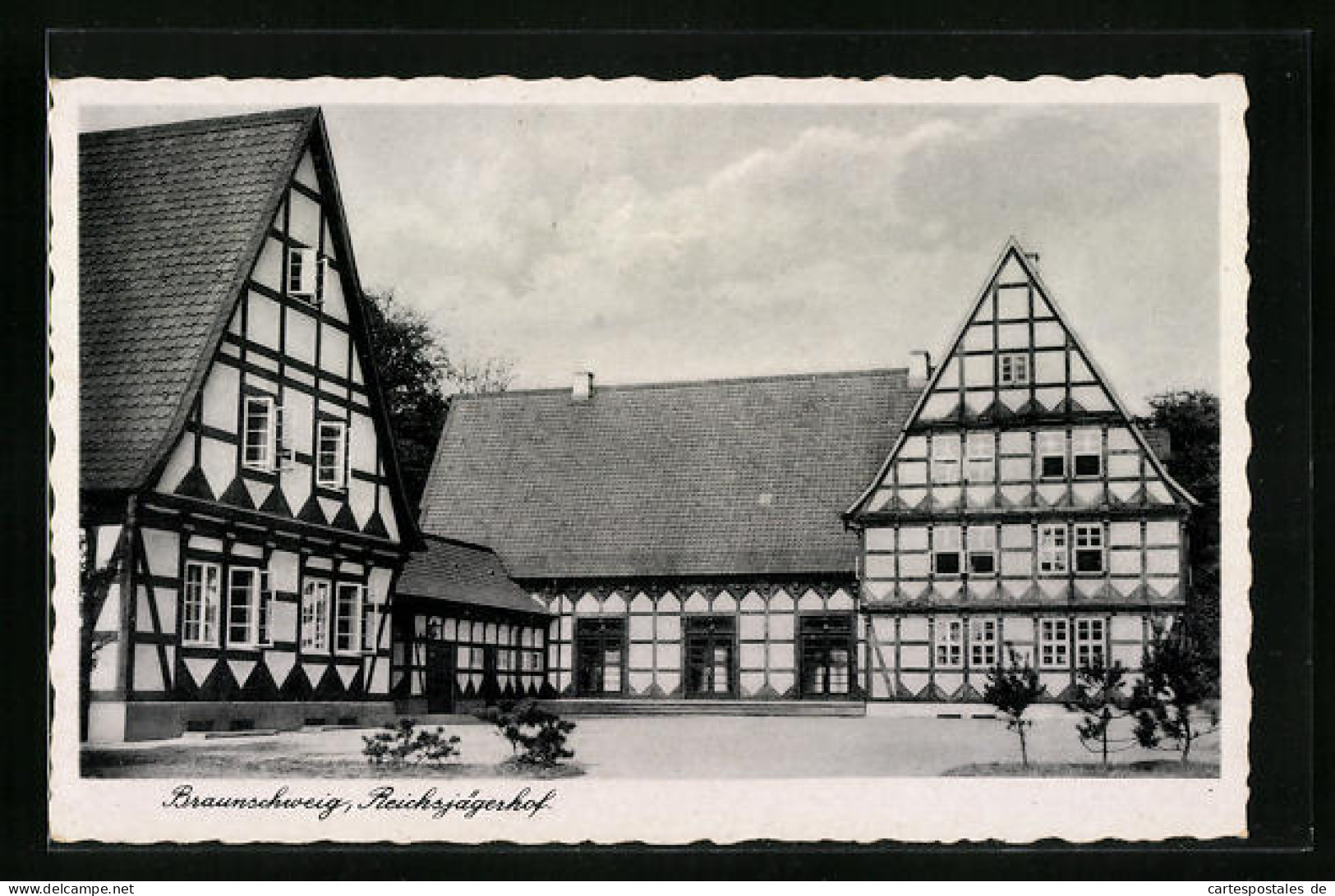 AK Braunschweig, Reichsjägerhof  - Braunschweig