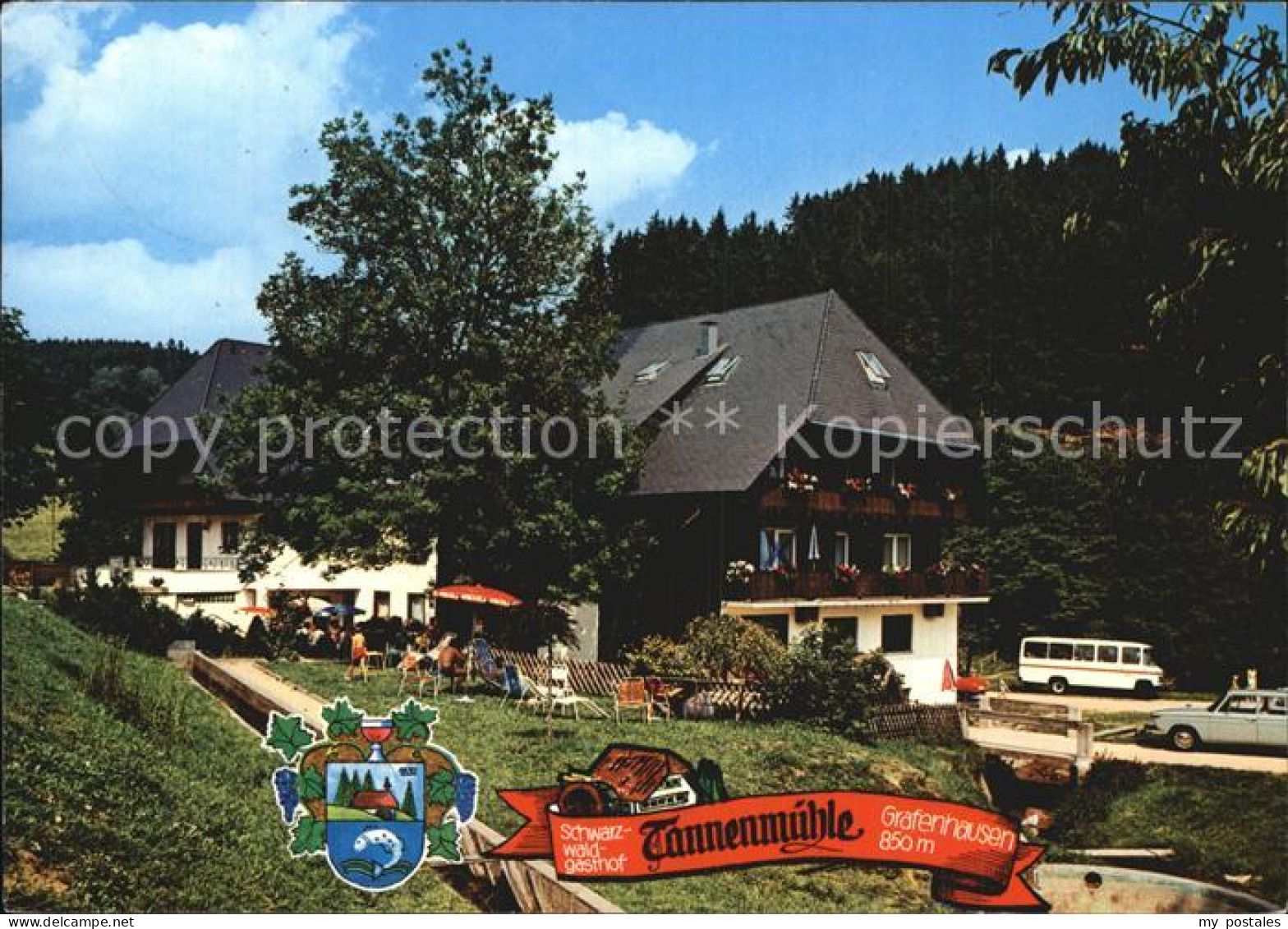 72492324 Grafenhausen Schwarzwald Schwarzwaldgasthof Hotel Tannenmuehle  Grafenh - Andere & Zonder Classificatie