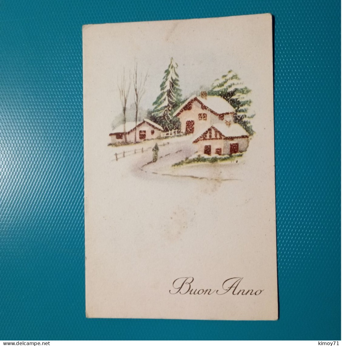 Cartolina Buon Anno. Viaggiata 1940 - Nouvel An