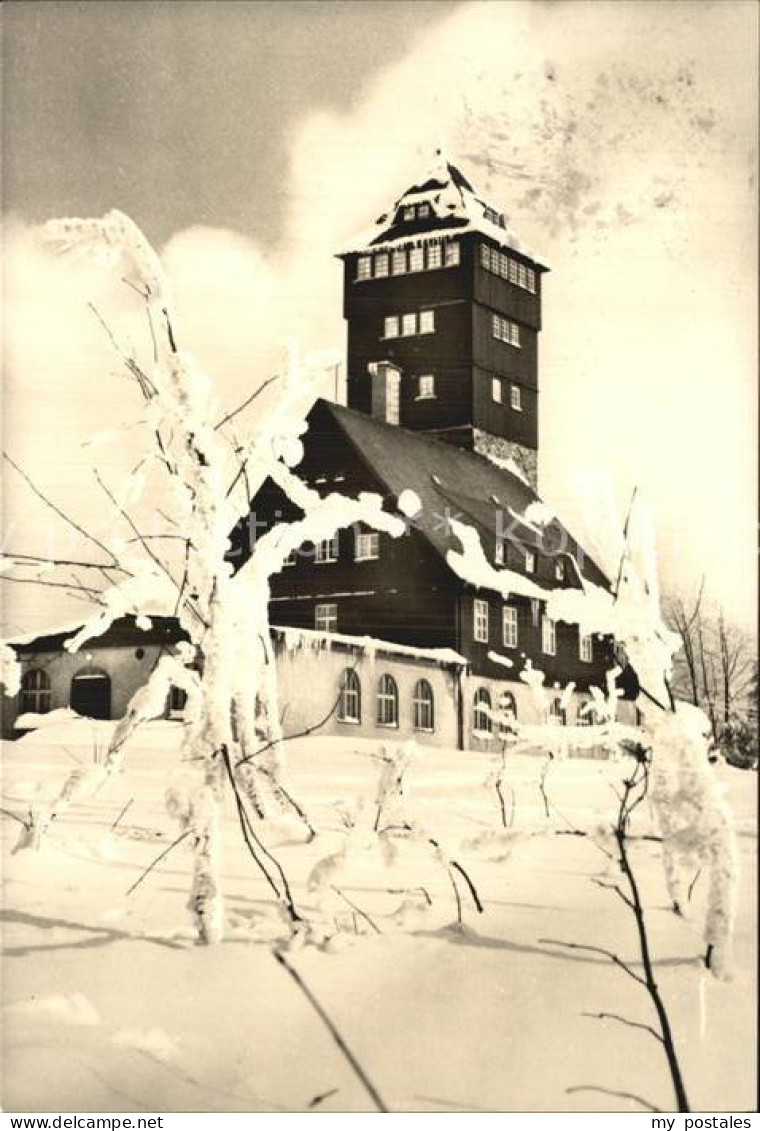 72491839 Baerenstein Annaberg-Buchholz Berghaus Aussichtsturm Winterpanorama Bae - Baerenstein