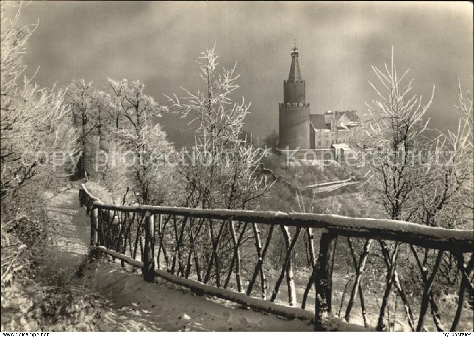 72491800 Weida Thueringen Osterburg Winterpanorama Weida - Weida