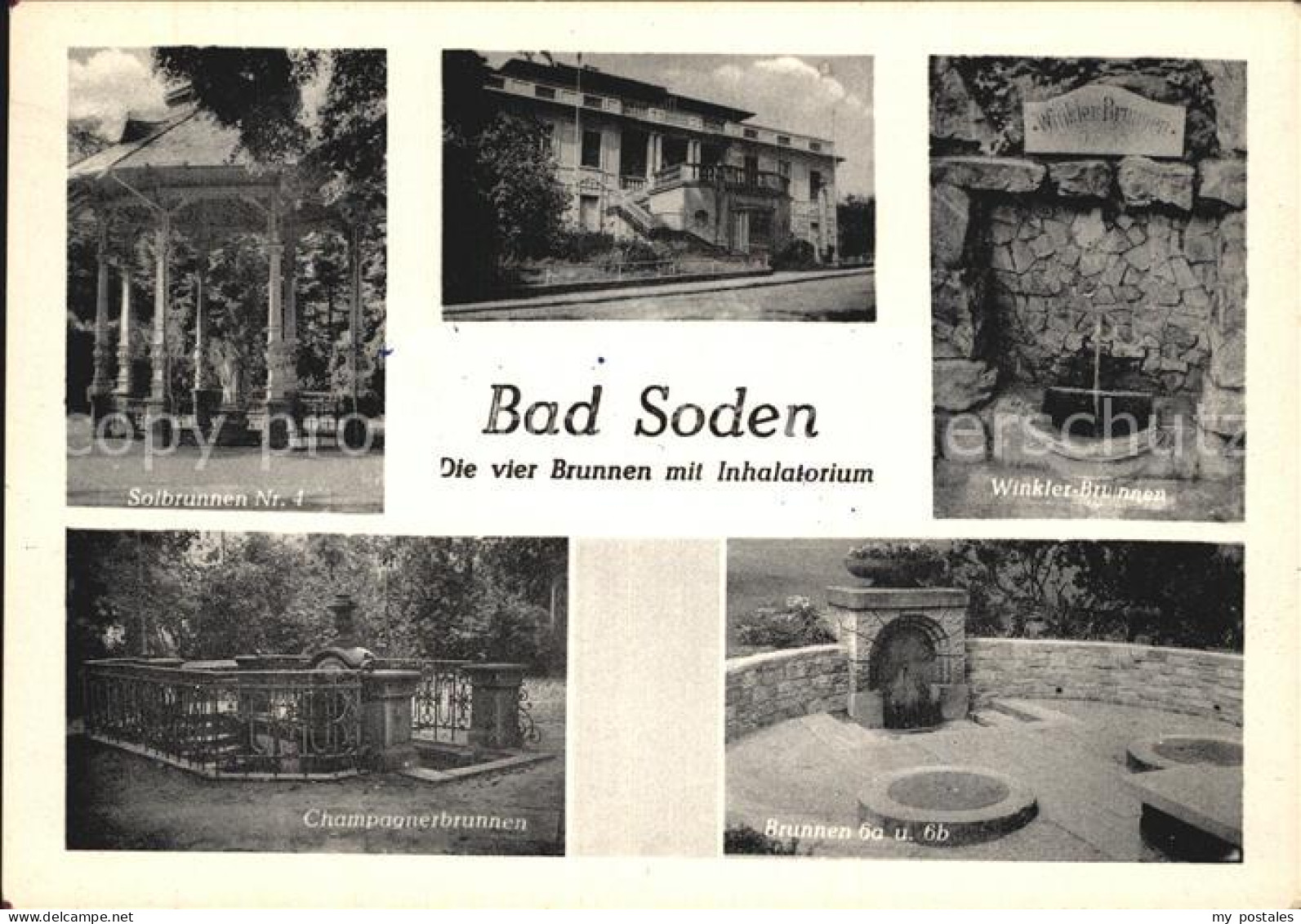 72491795 Bad Soden Taunus Die Vier Brunnen Im Inhalatorium Bad Soden - Bad Soden