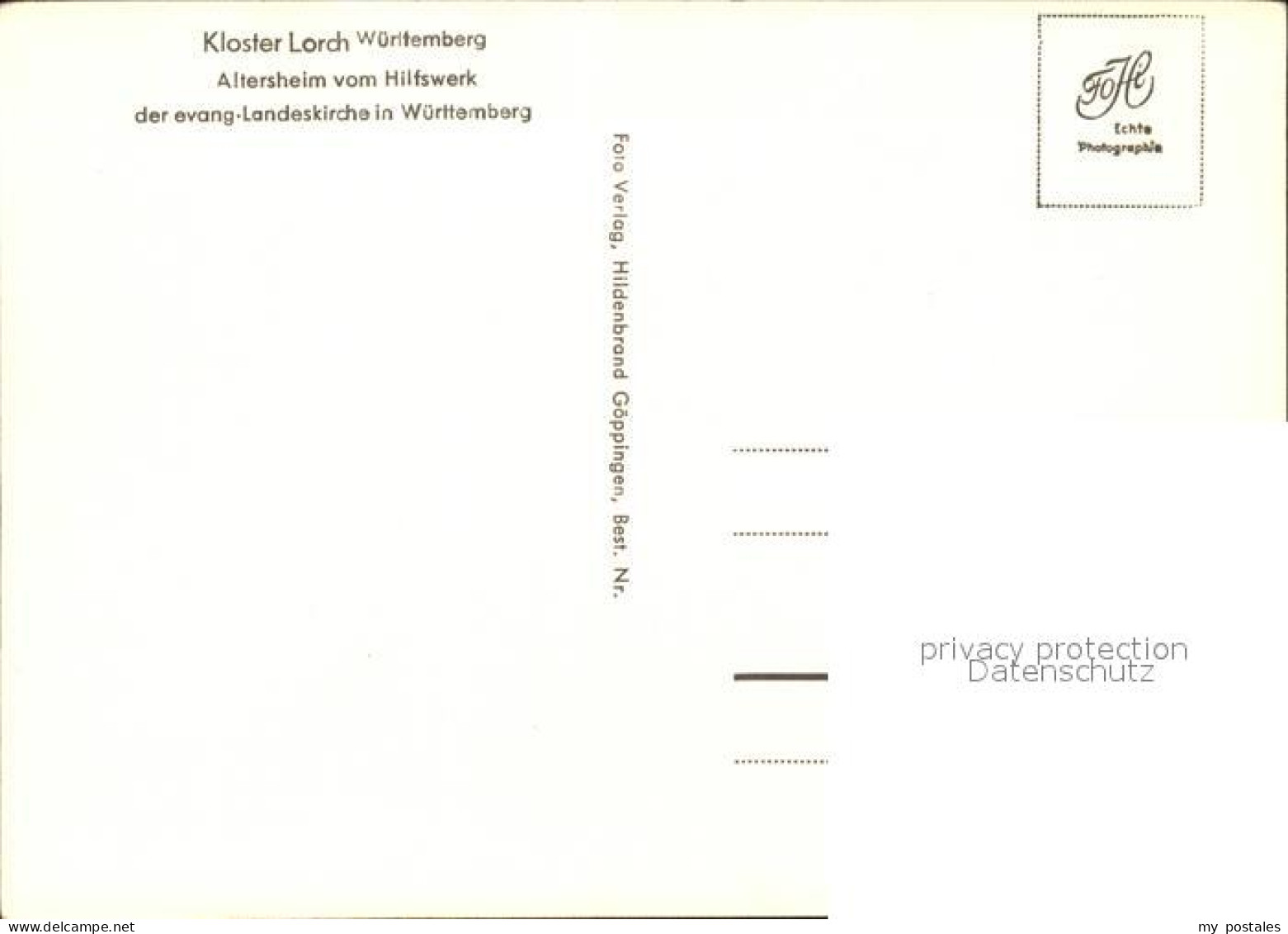 72491712 Lorch Wuerttemberg Kloster Altersheim Lorch - Lorch