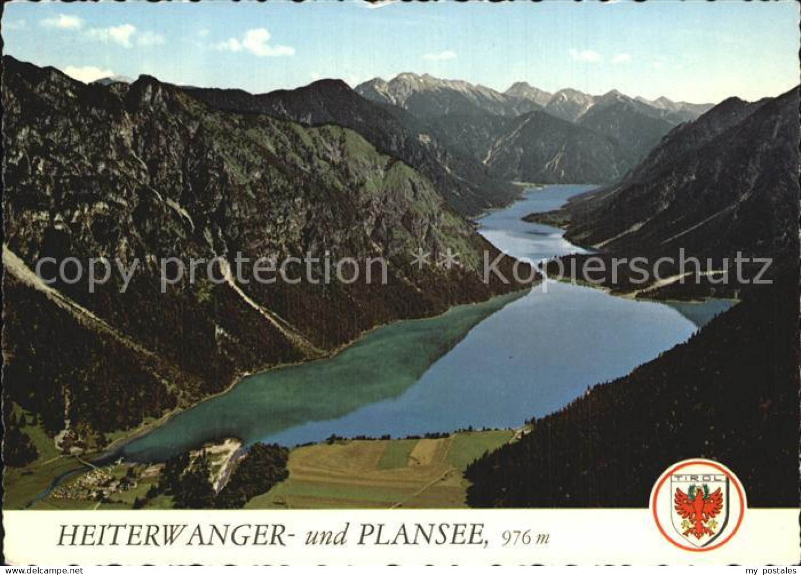 72491654 Heiterwang Heiterwanger See Plansee Alpenpanorama Fliegeraufnahme Heite - Sonstige & Ohne Zuordnung