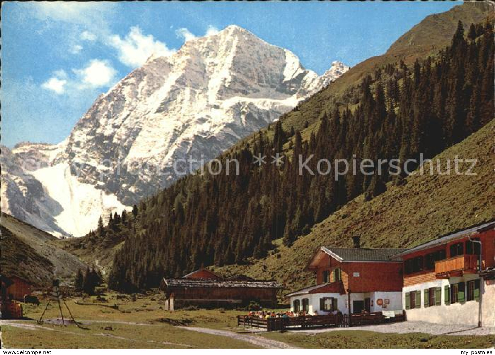 72491636 Neder Pinnisalm Mit Habicht Stubaital Stubaier Alpen Neder - Andere & Zonder Classificatie