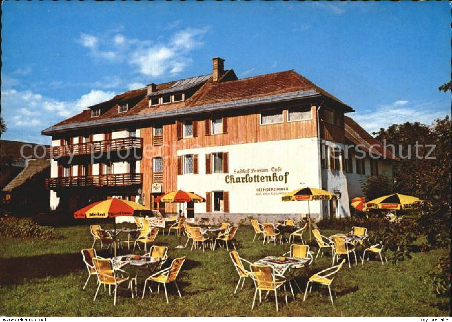72491611 Velden Woerthersee Gasthof Pension Cafe Charlottenhof Garten Velden Woe - Sonstige & Ohne Zuordnung