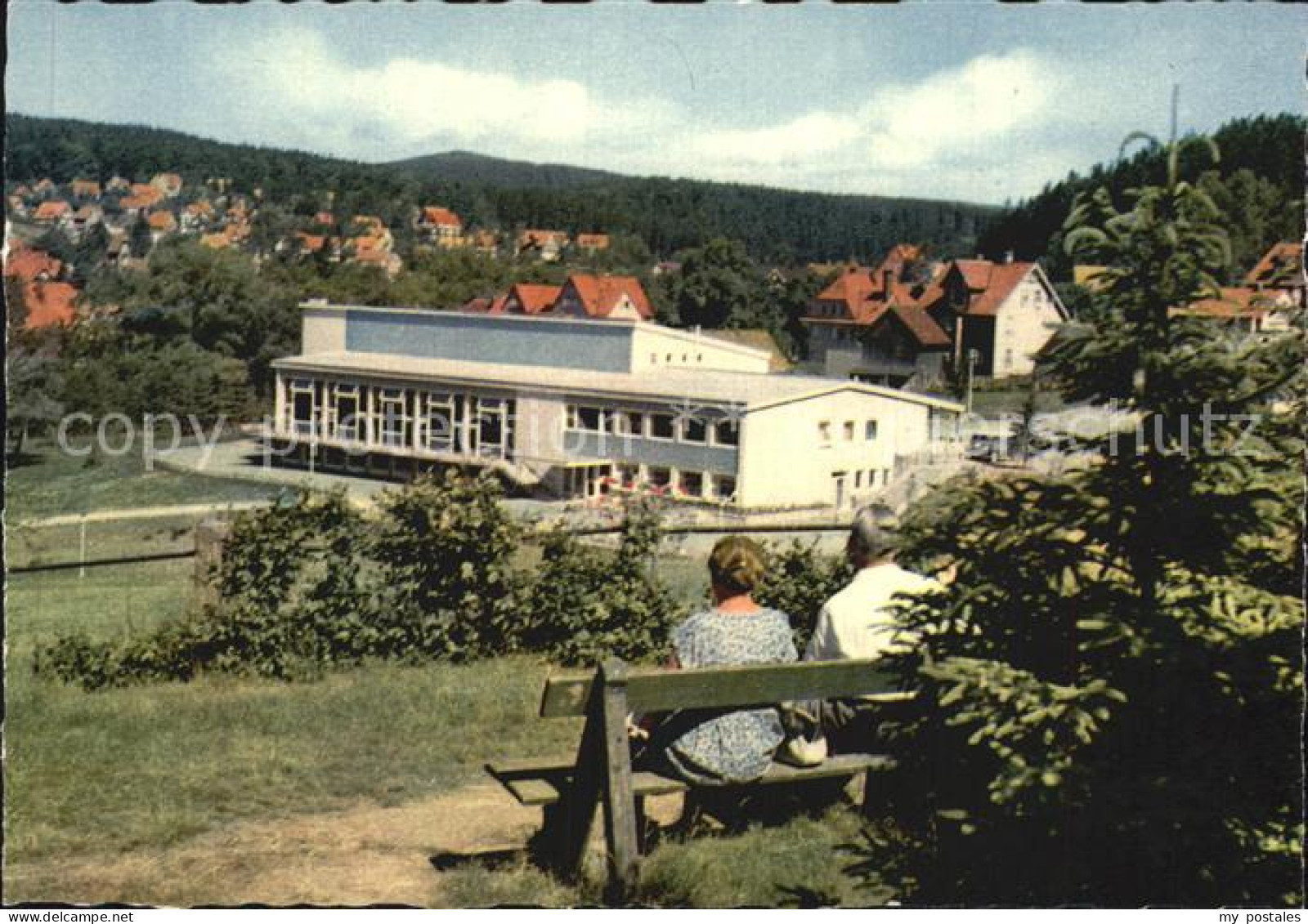 72491532 Braunlage Kurpark Mit Kurhaus Und Achtermann Braunlage - Autres & Non Classés