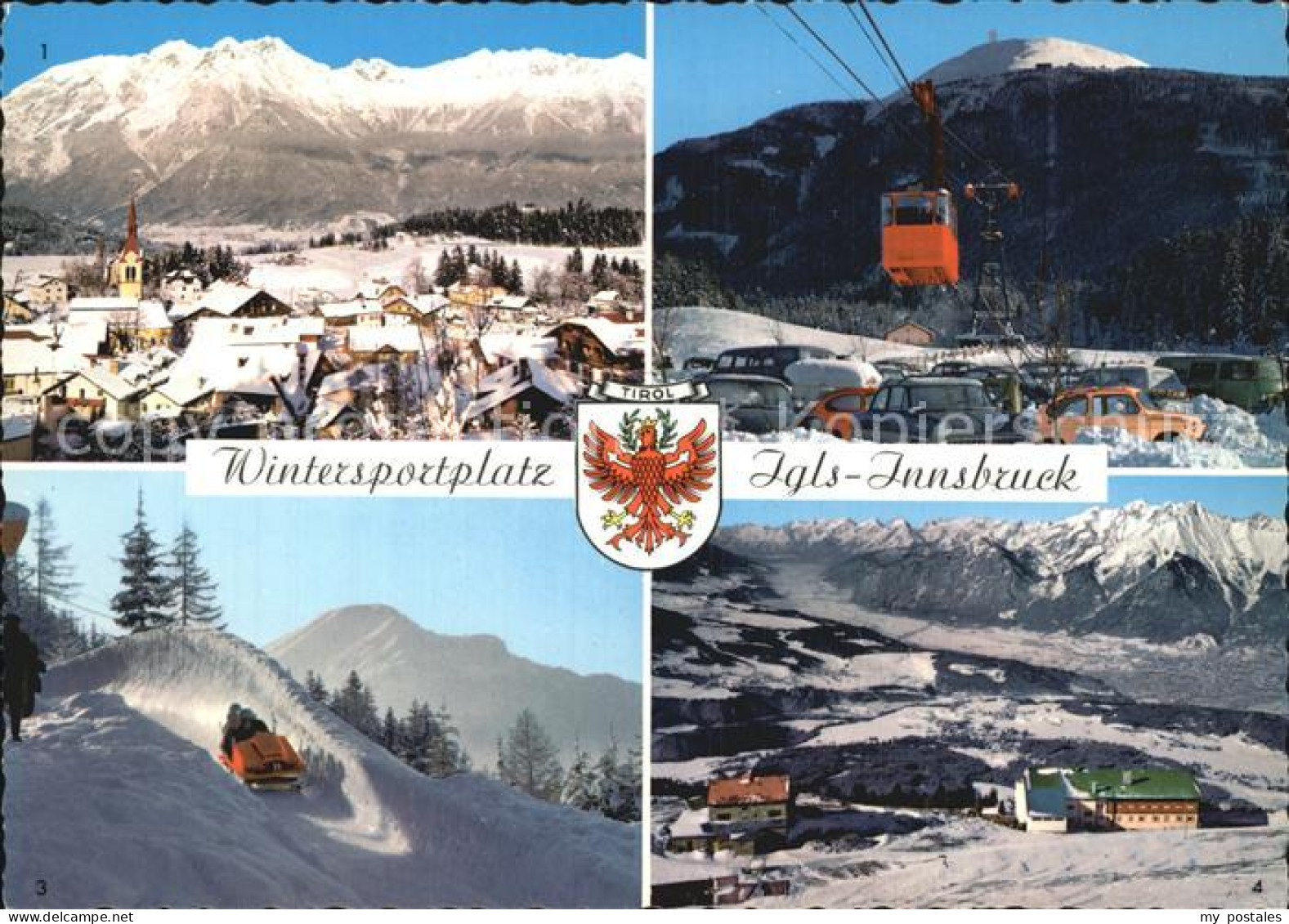 72491527 Igls Tirol Nordkette Patscherkofelbahn Olympia-Bobbahn Schutzhaus Und B - Andere & Zonder Classificatie