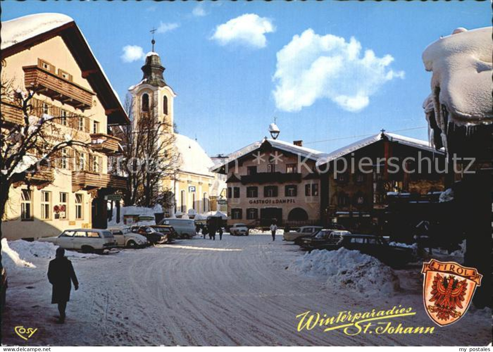 72491506 St Johann Tirol Ortspartie Kitzbueheler Horn St. Johann In Tirol - Autres & Non Classés