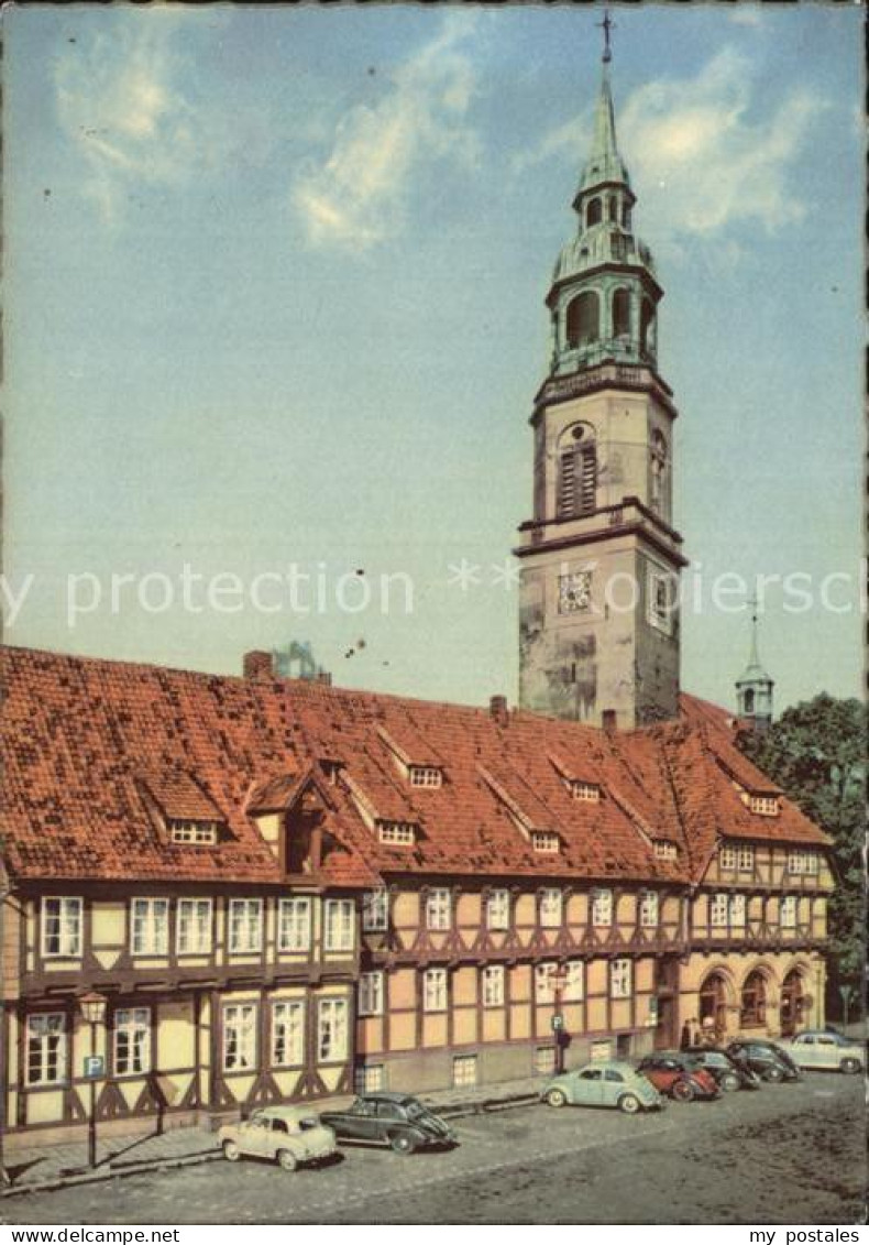 72491456 Celle Niedersachsen Stechbahn Mit Stadtkirche Altencelle - Celle