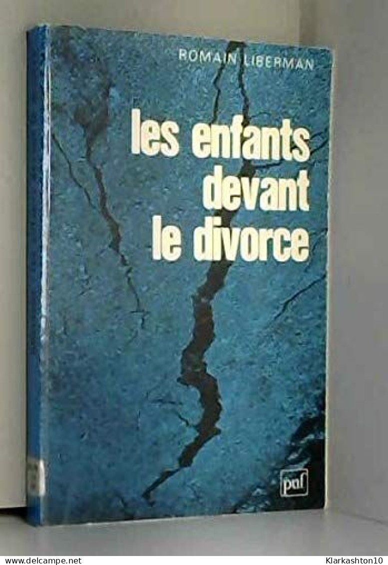 Enfants Devant Le Divorce (les) - Other & Unclassified