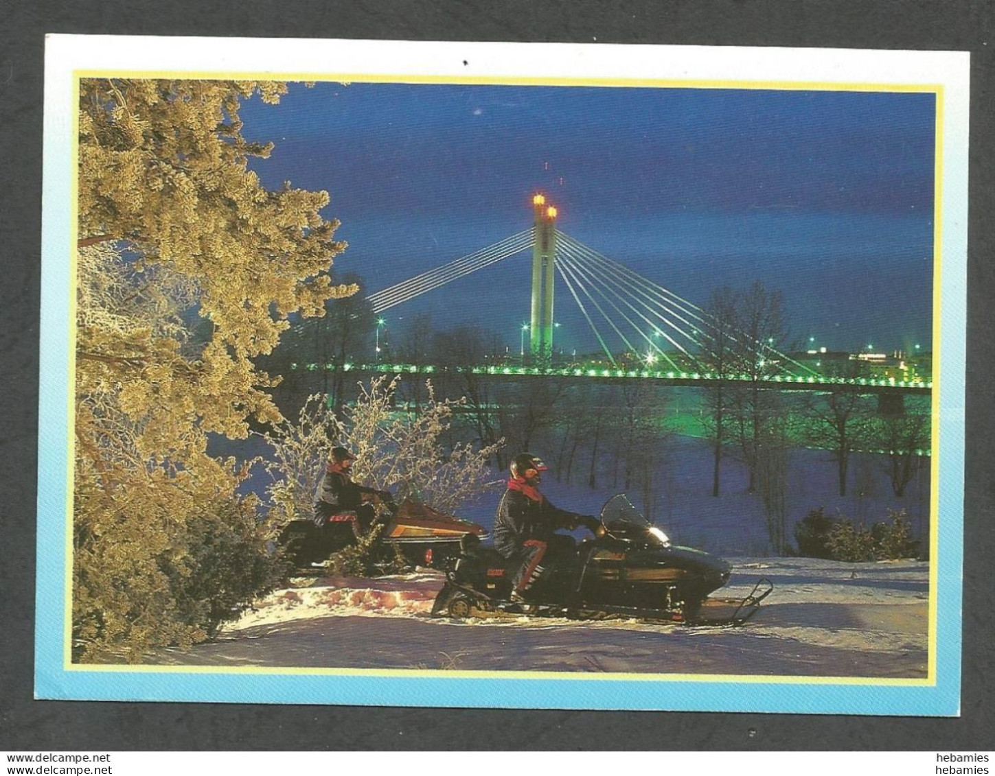 ROVANIEMI - JÄTKÄNKYNTTILÄ BRIDGE - Special Arctic Circle Stamped - LAPLAND - FINLAND - - Finland