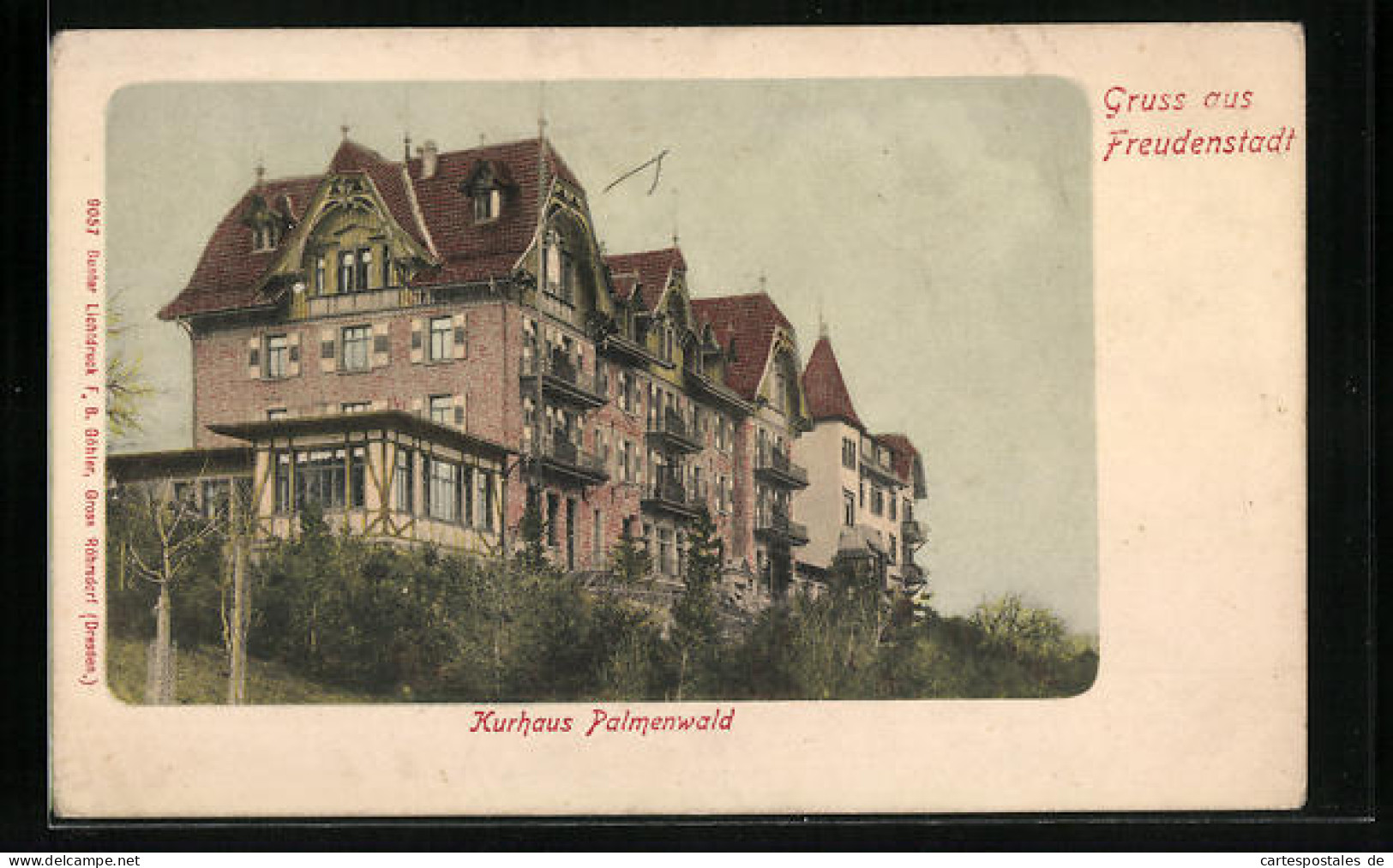 AK Freudenstadt, Kurhaus Palmenwald  - Freudenstadt