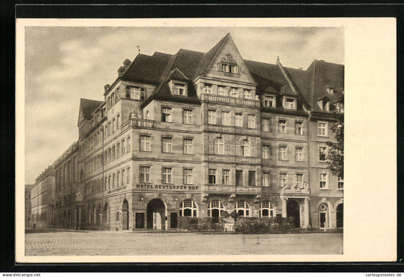 AK Nürnberg, Hotel Deutscher Hof, Inh. J. Klein  - Nürnberg