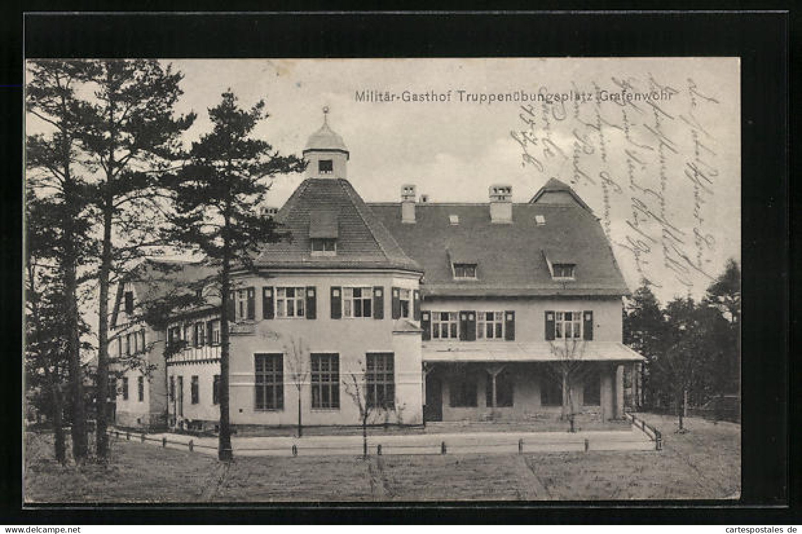 AK Grafenwöhr, Militär-Gasthof Truppen-Übungsplatz  - Grafenwöhr