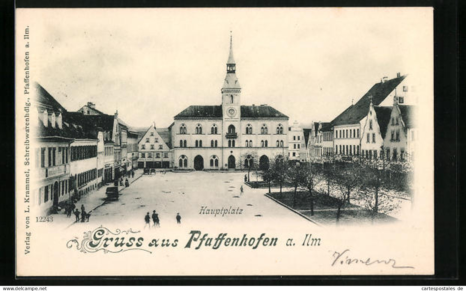 AK Pfaffenhofen A. Ilm, Hauptplatz  - Pfaffenhofen