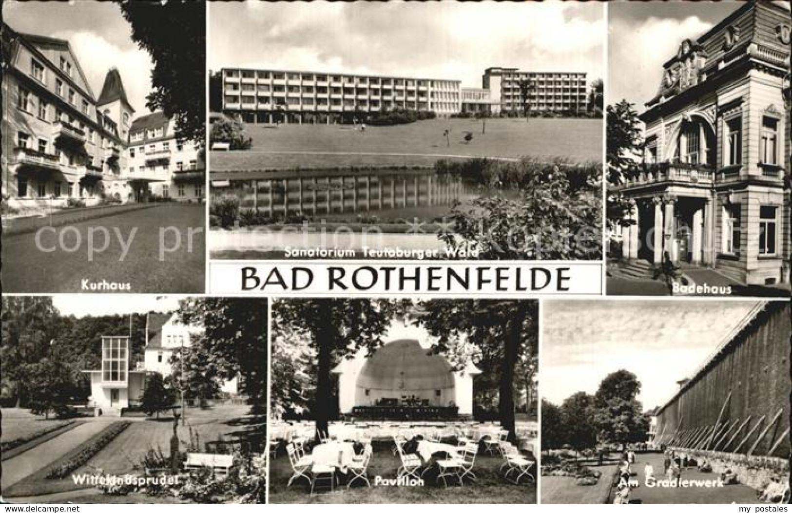 72490759 Bad Rothenfelde Kurhaus Sanatorium Teutoburger Wald Badehaus Gradierwer - Bad Rothenfelde