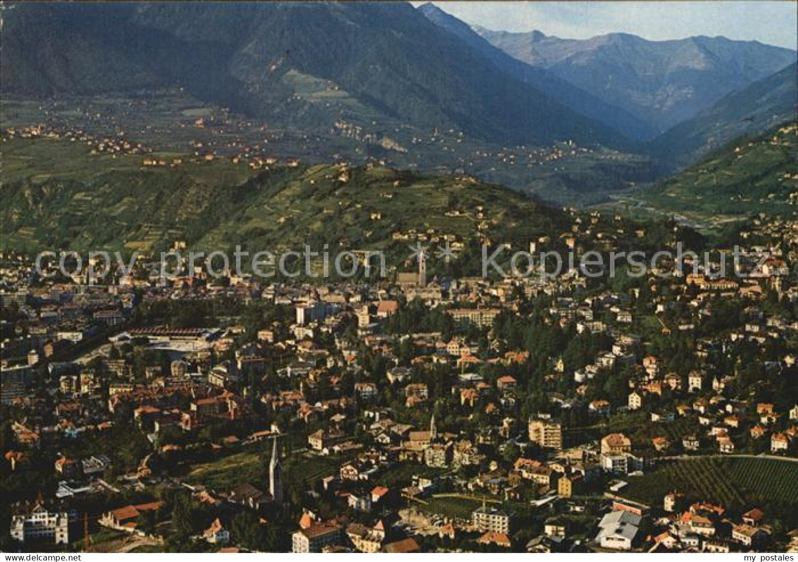 72489917 Meran Merano Fliegeraufnahme Firenze - Other & Unclassified