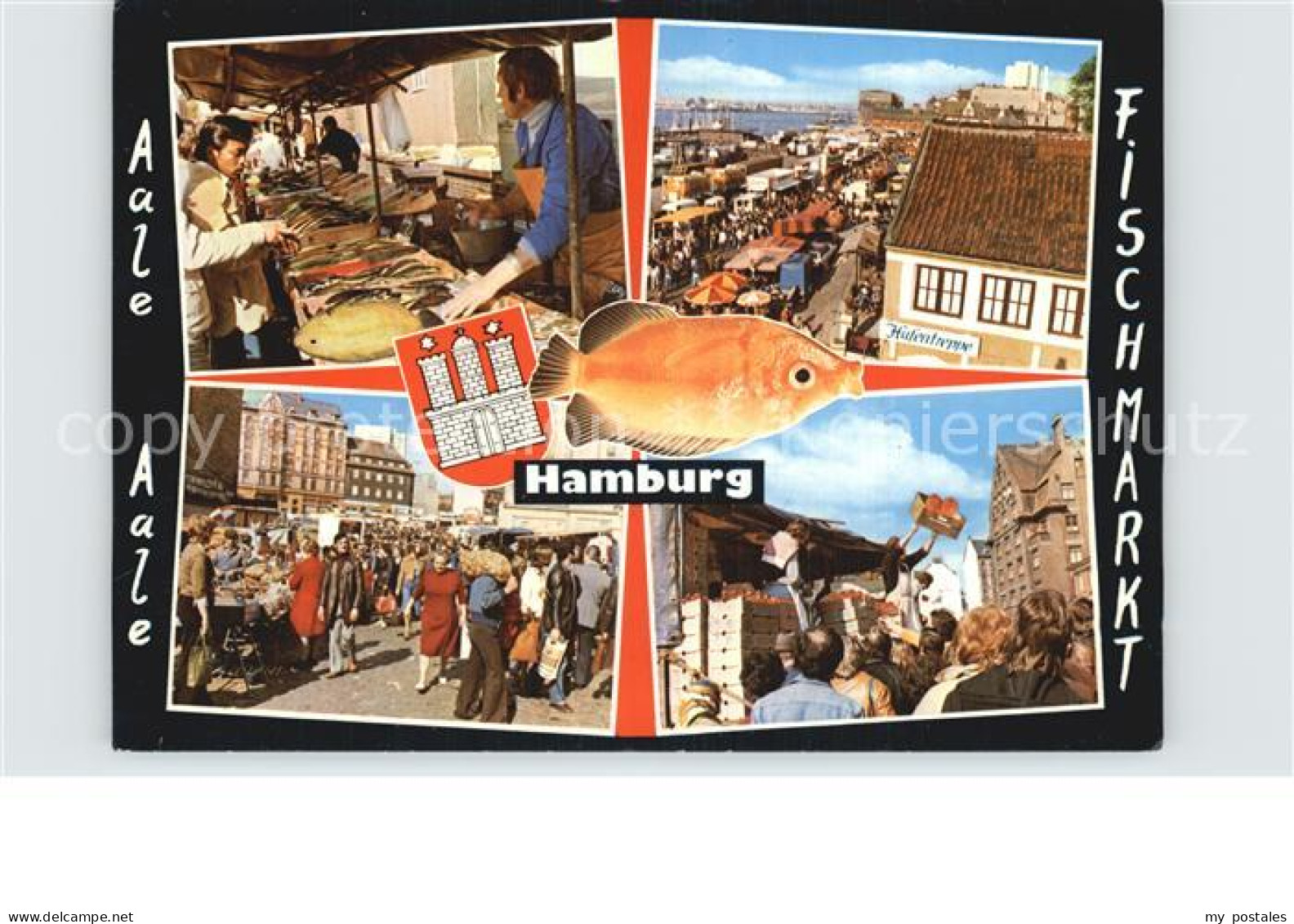 72489650 Hamburg Fischmarkt Hamburg - Andere & Zonder Classificatie