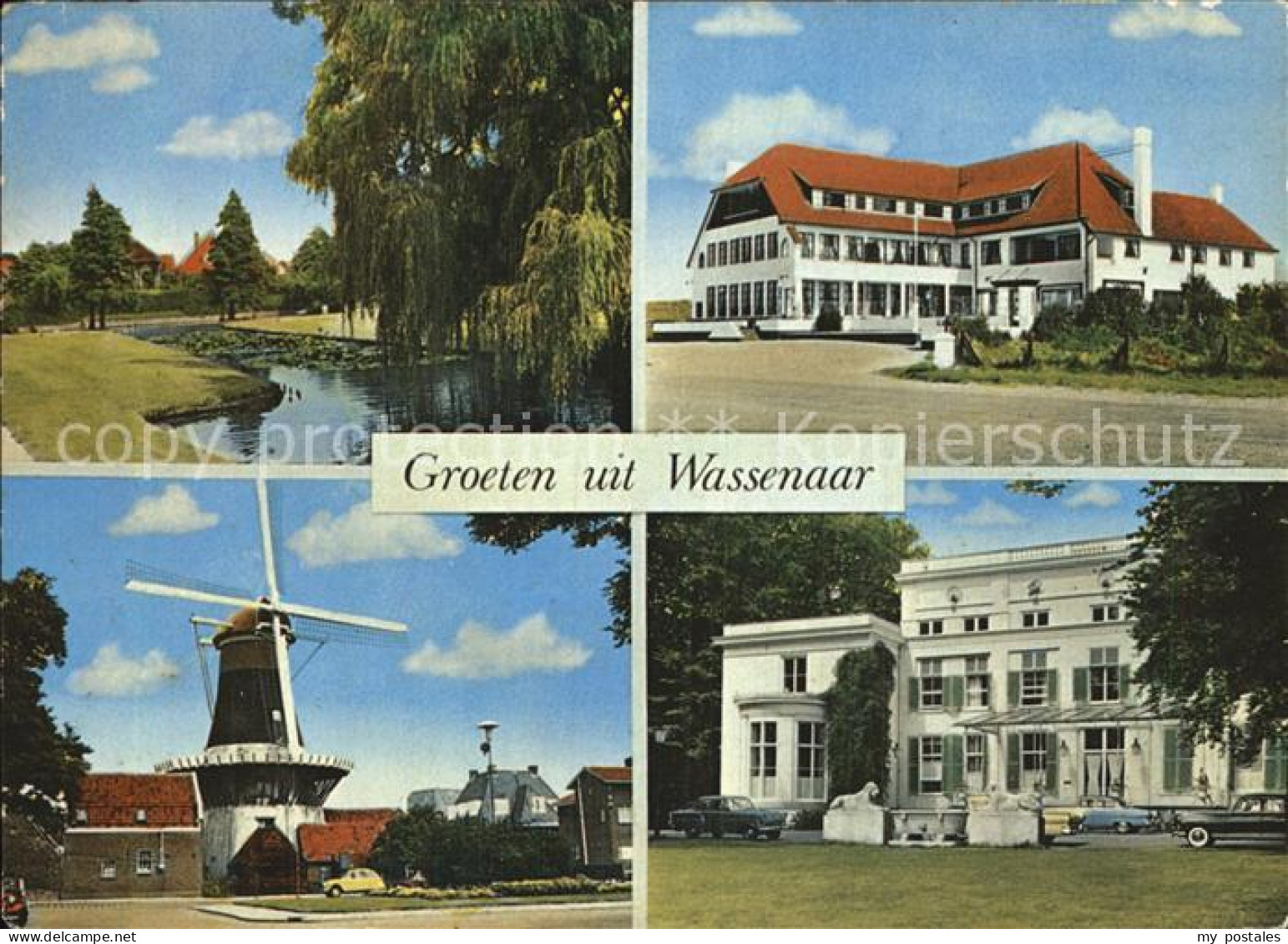 72489634 Wassenaar Burchtplein Hotel-Duinoord Windlust-Molen   - Autres & Non Classés
