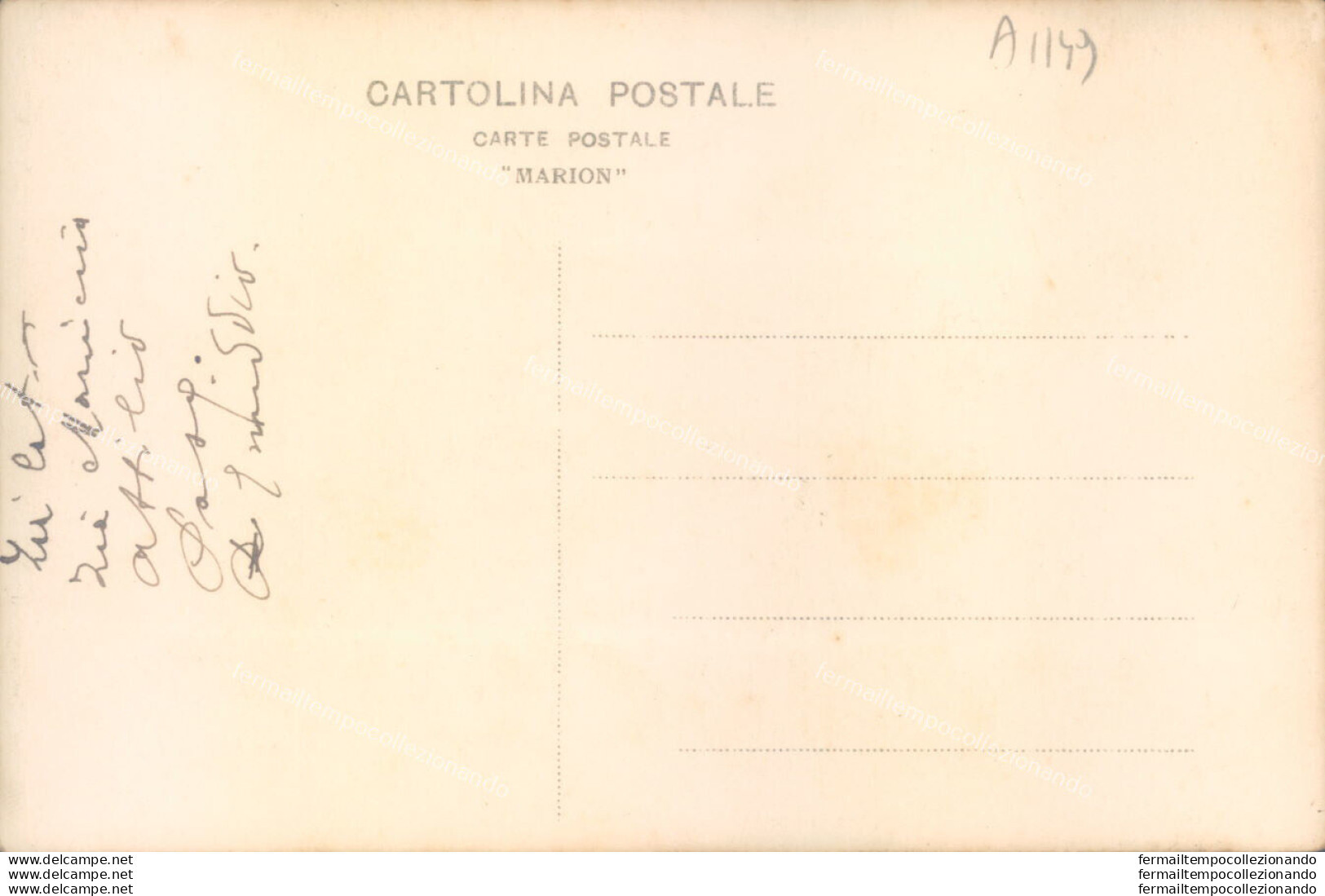 A1149 Cartolina Fotografica Legione Fascista Di Salerno - Salerno