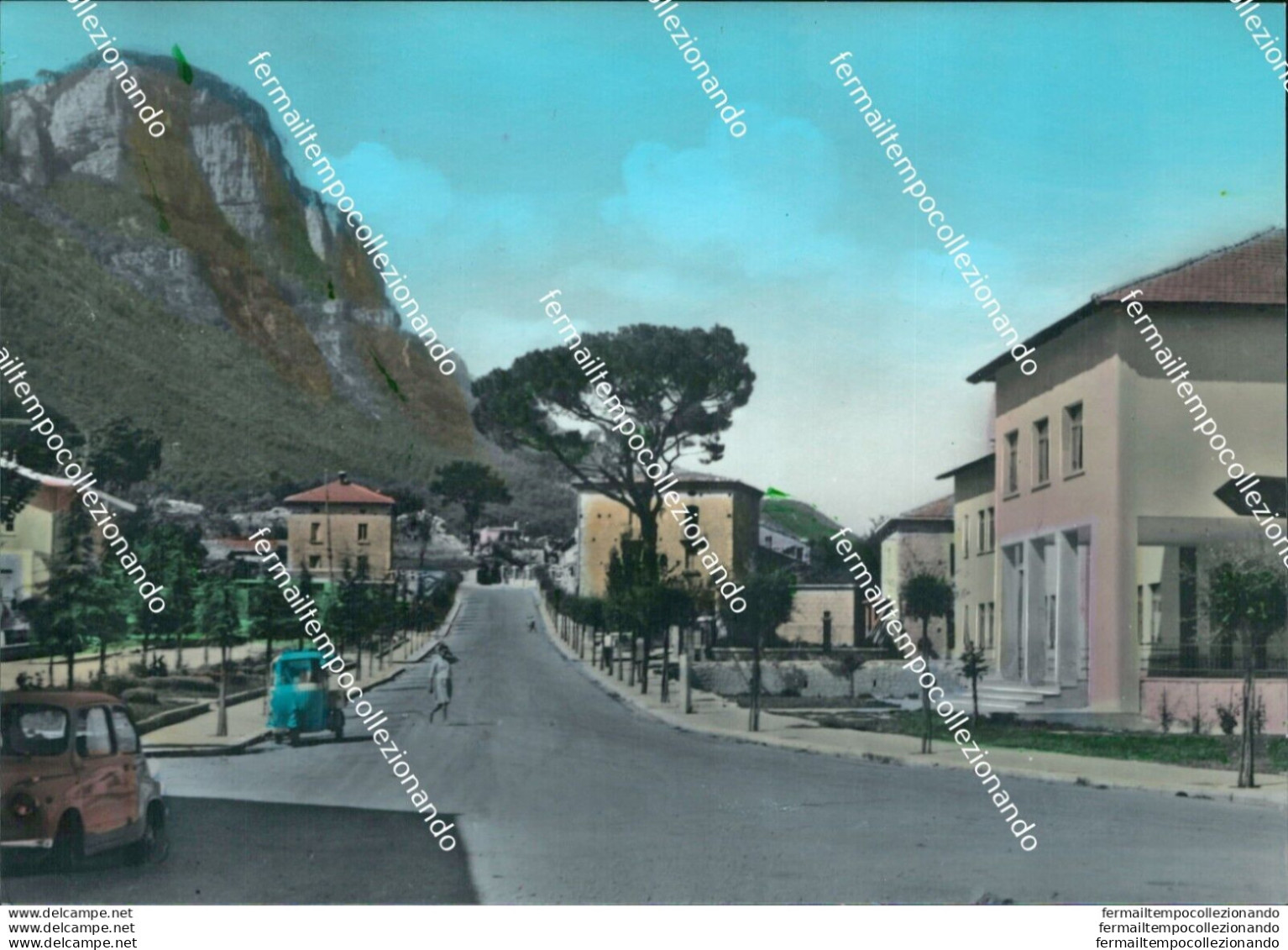 Bi517 Cartolina Petina Via Nuova Provincia Di Salerno - Salerno
