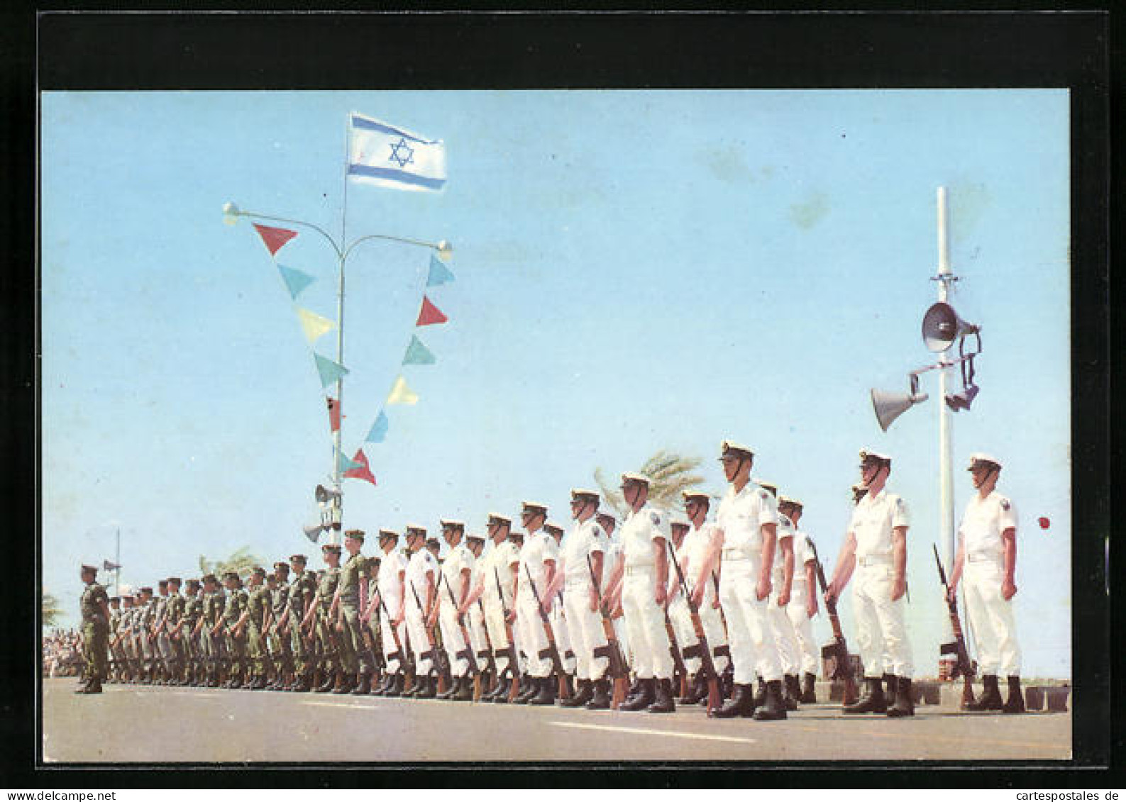 AK Zahal-Israeli Soldiers On Parade  - Giudaismo