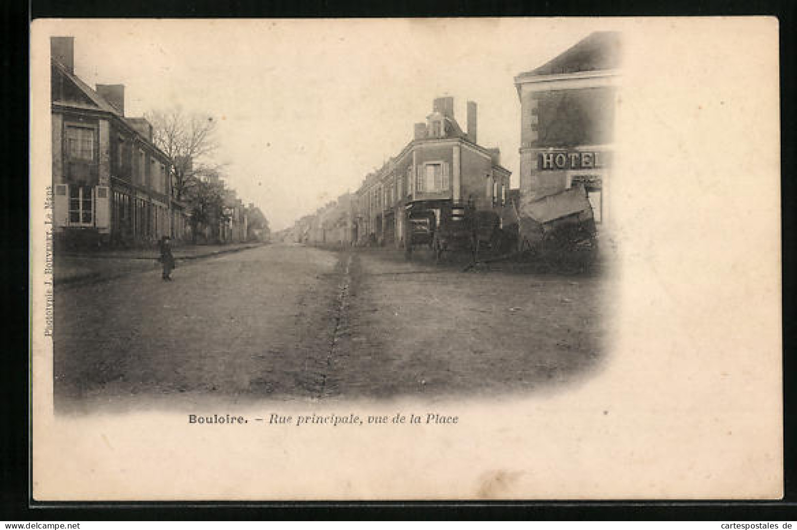 CPA Bouloire, Rue Principale  - Bouloire