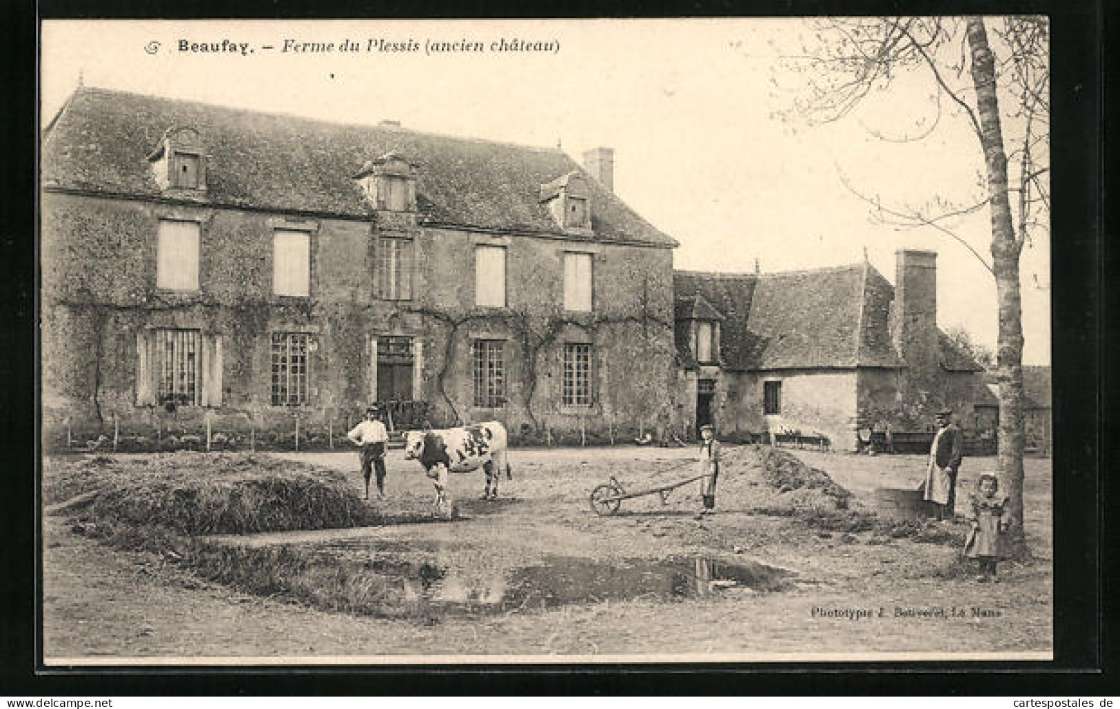CPA Beaufay, Ferme Du Plessis  - Other & Unclassified