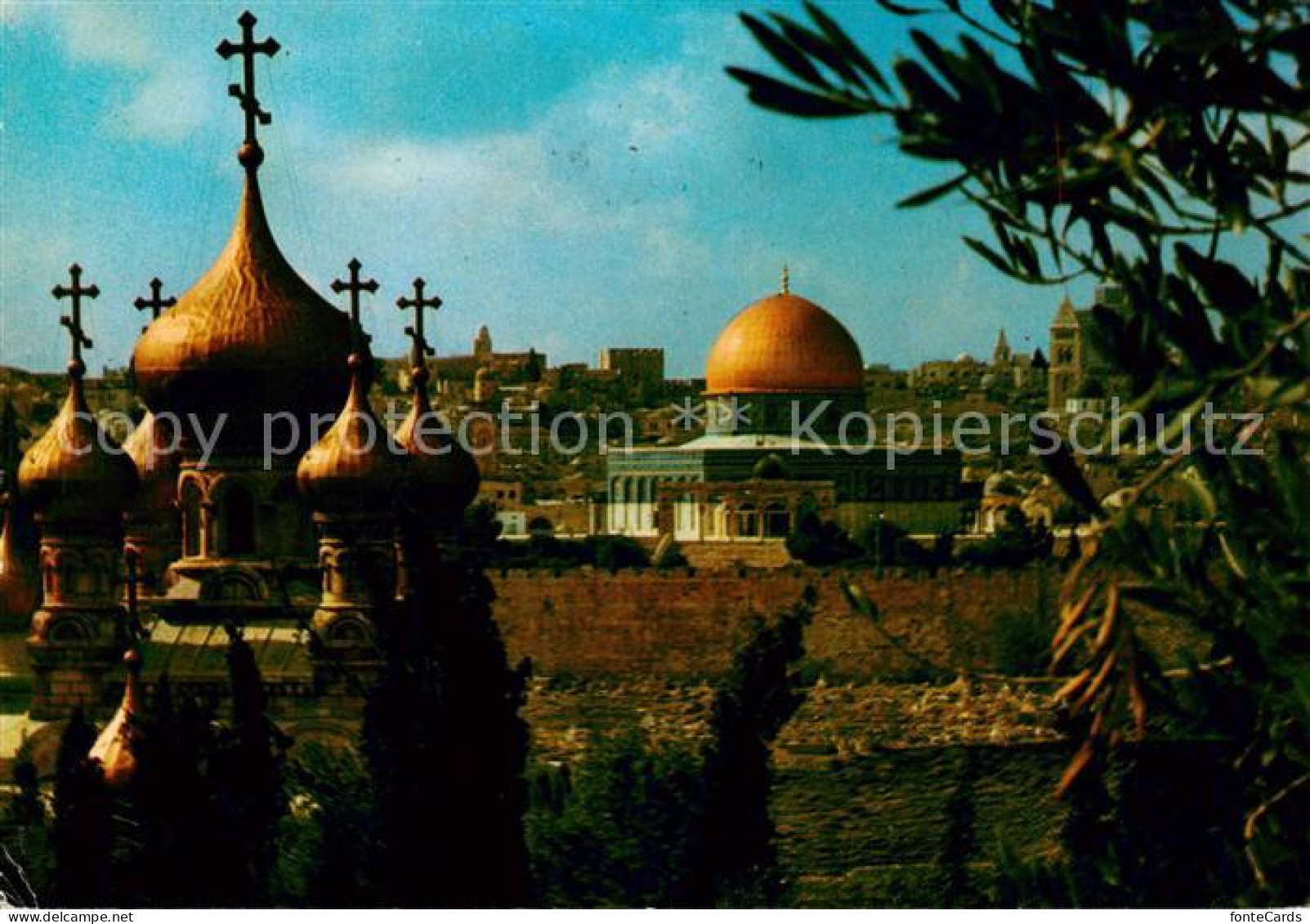 73843363 Jerusalem  Yerushalayim Israel Church Of St. Mary Magdalene Dome Of The - Israël