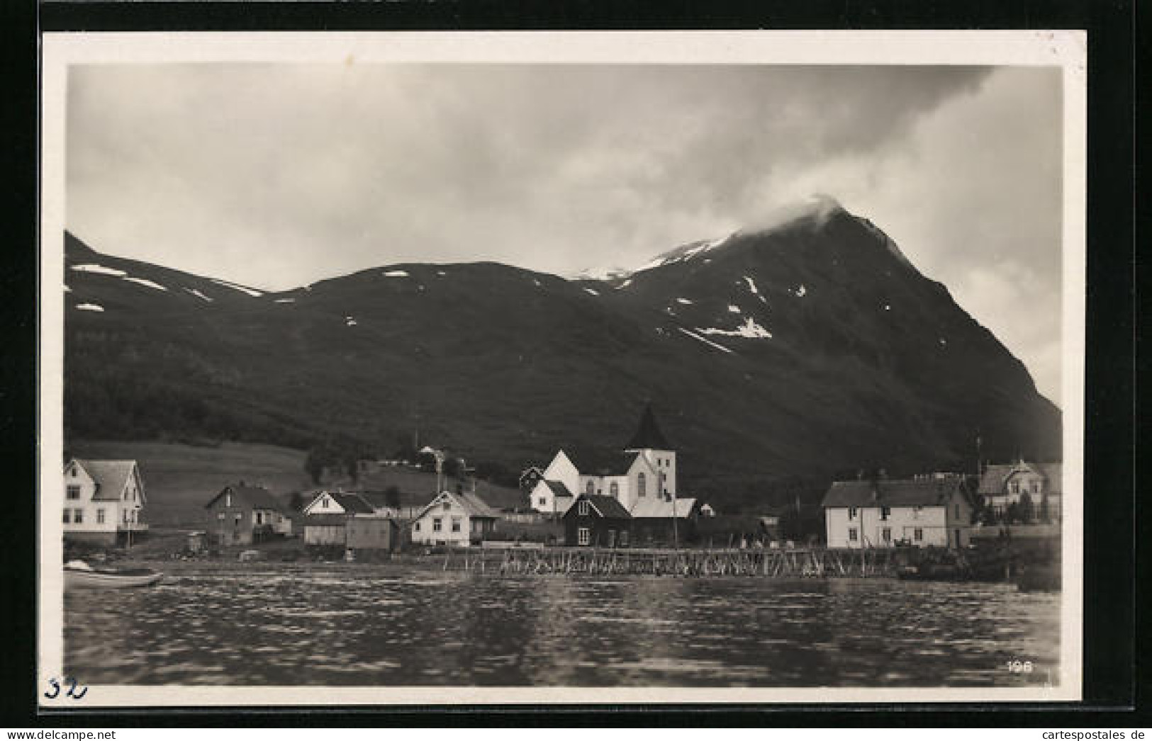AK Lyngseidet, Ortsansicht Vor Bergen  - Norway