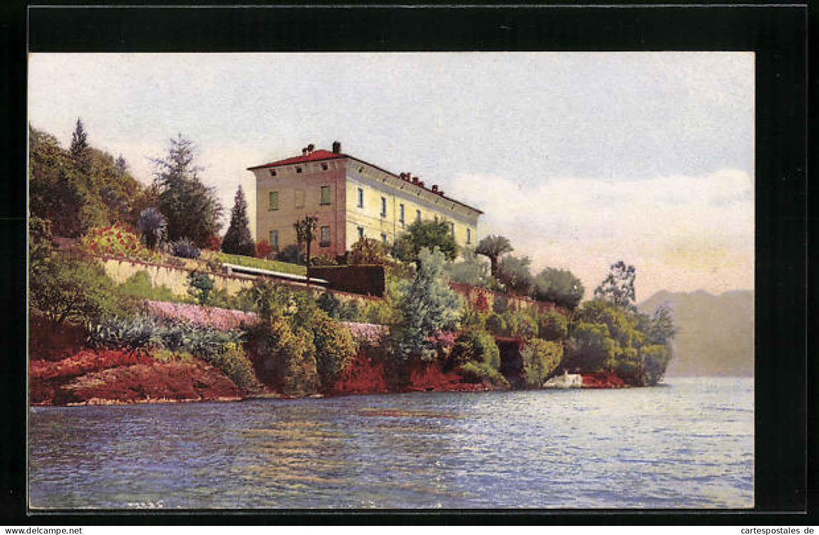 Cartolina Isola Madre /Lago Maggiore, Palazzo Borromeo  - Sonstige & Ohne Zuordnung