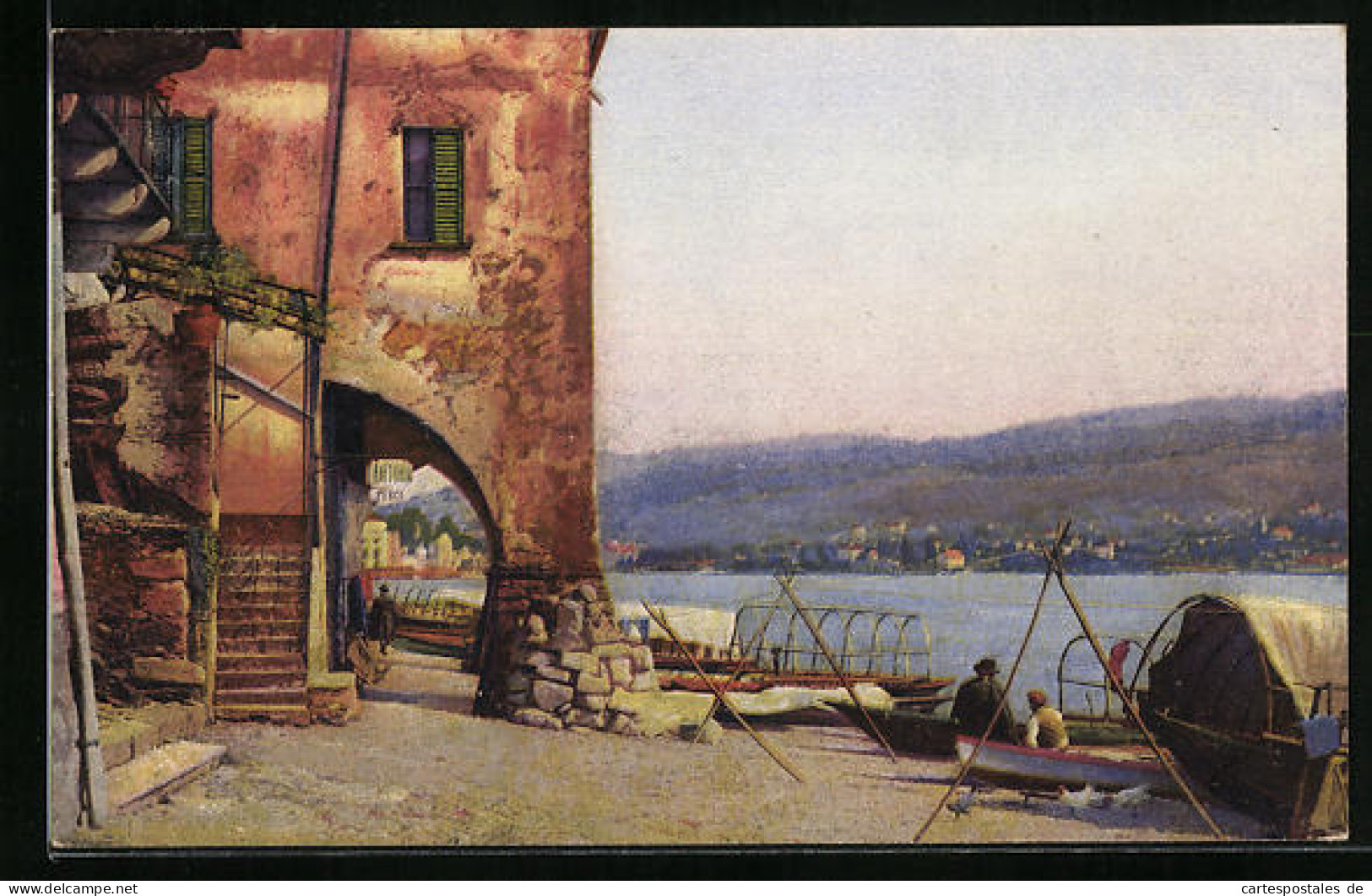 Cartolina Isola Dei Pescatori /Lago Maggiore, Pescatori  - Otros & Sin Clasificación