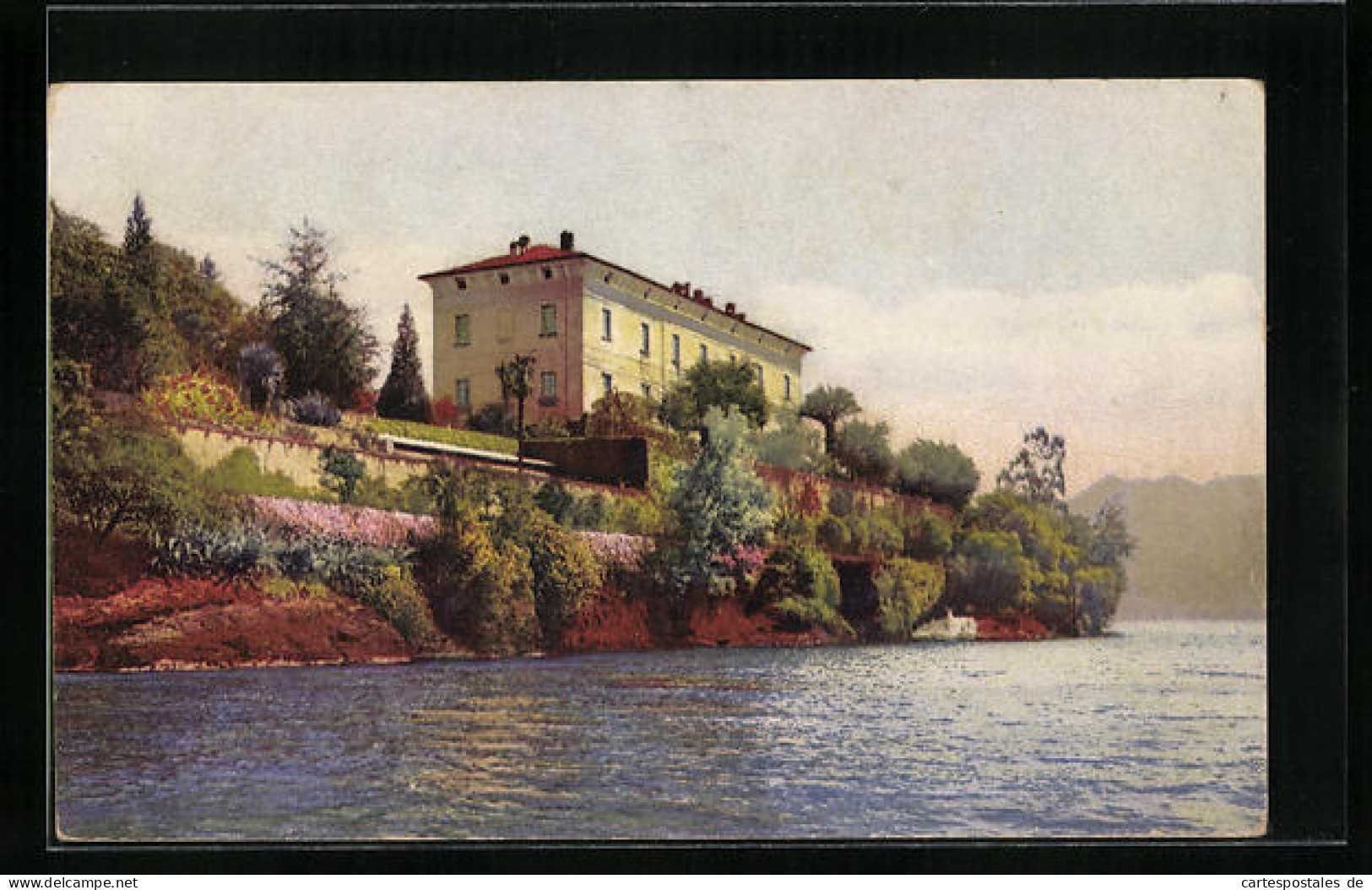 Cartolina Isola Madre /Lago Maggiore, Villa  - Andere & Zonder Classificatie