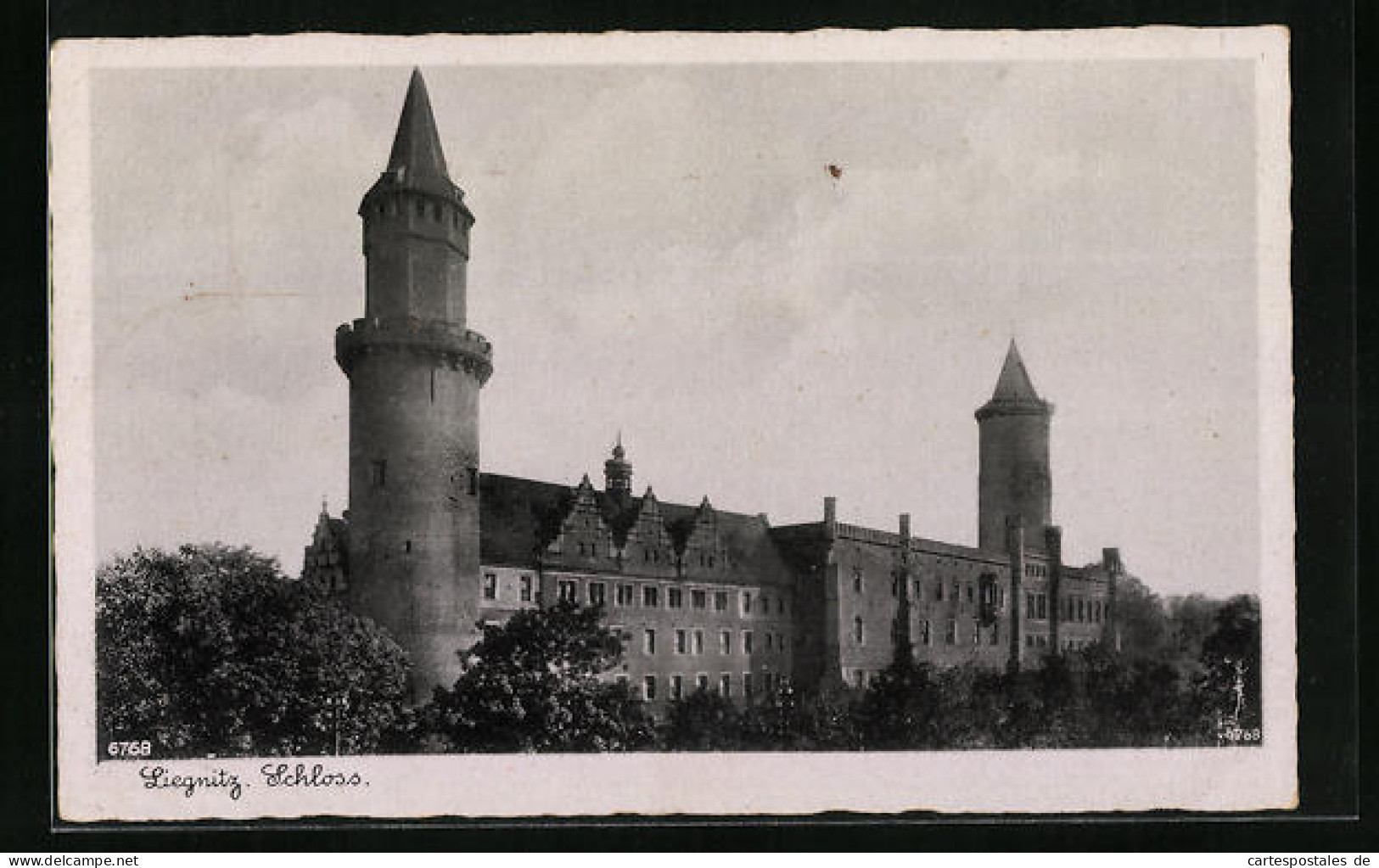 AK Liegnitz, Das Schloss Mit Den Türmen  - Schlesien