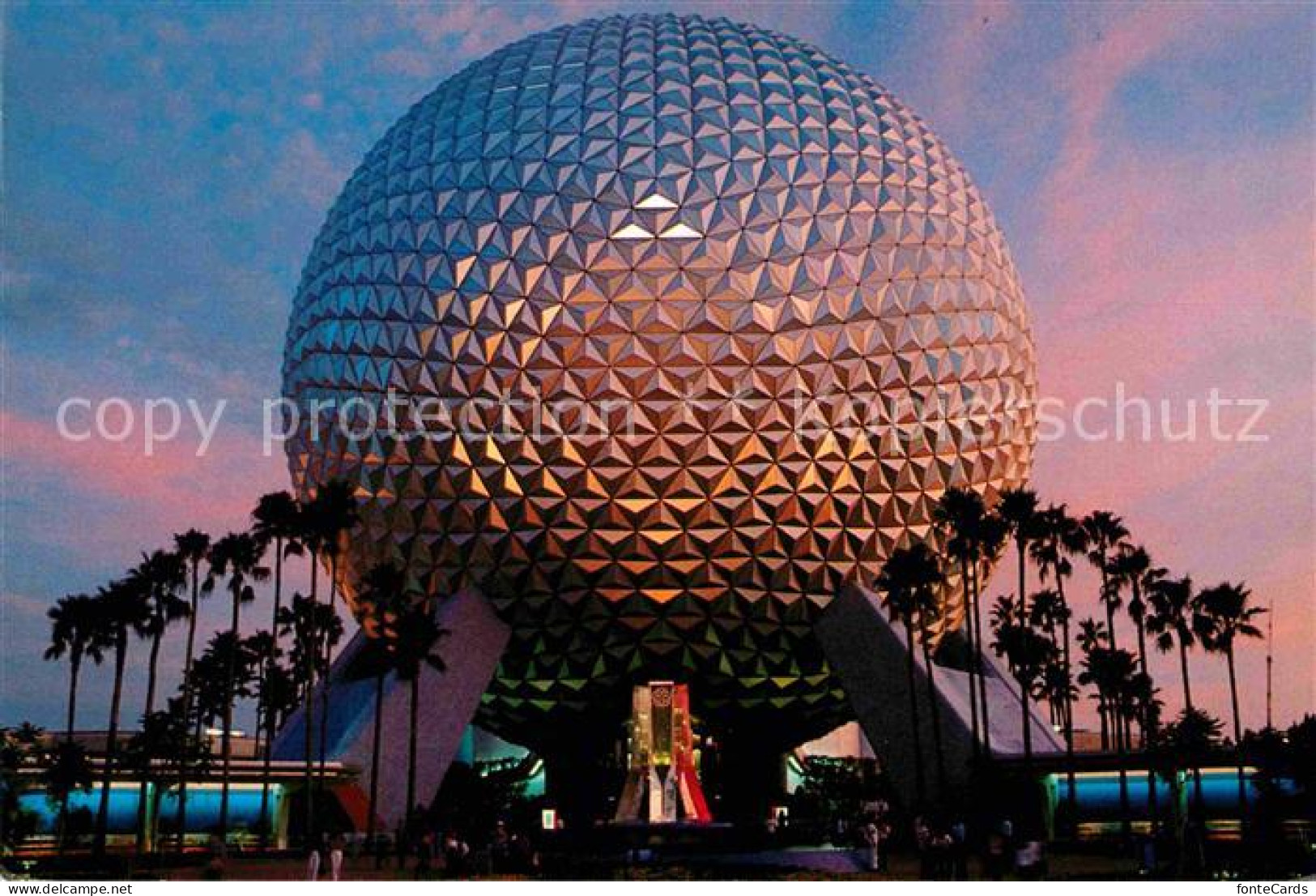 72678249 Walt_Disney_World Spaceship Earth Geosphere  - Autres & Non Classés