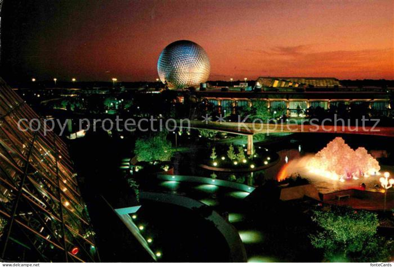 72678244 Walt_Disney_World Future World Spaceship Earth Epcot  - Autres & Non Classés