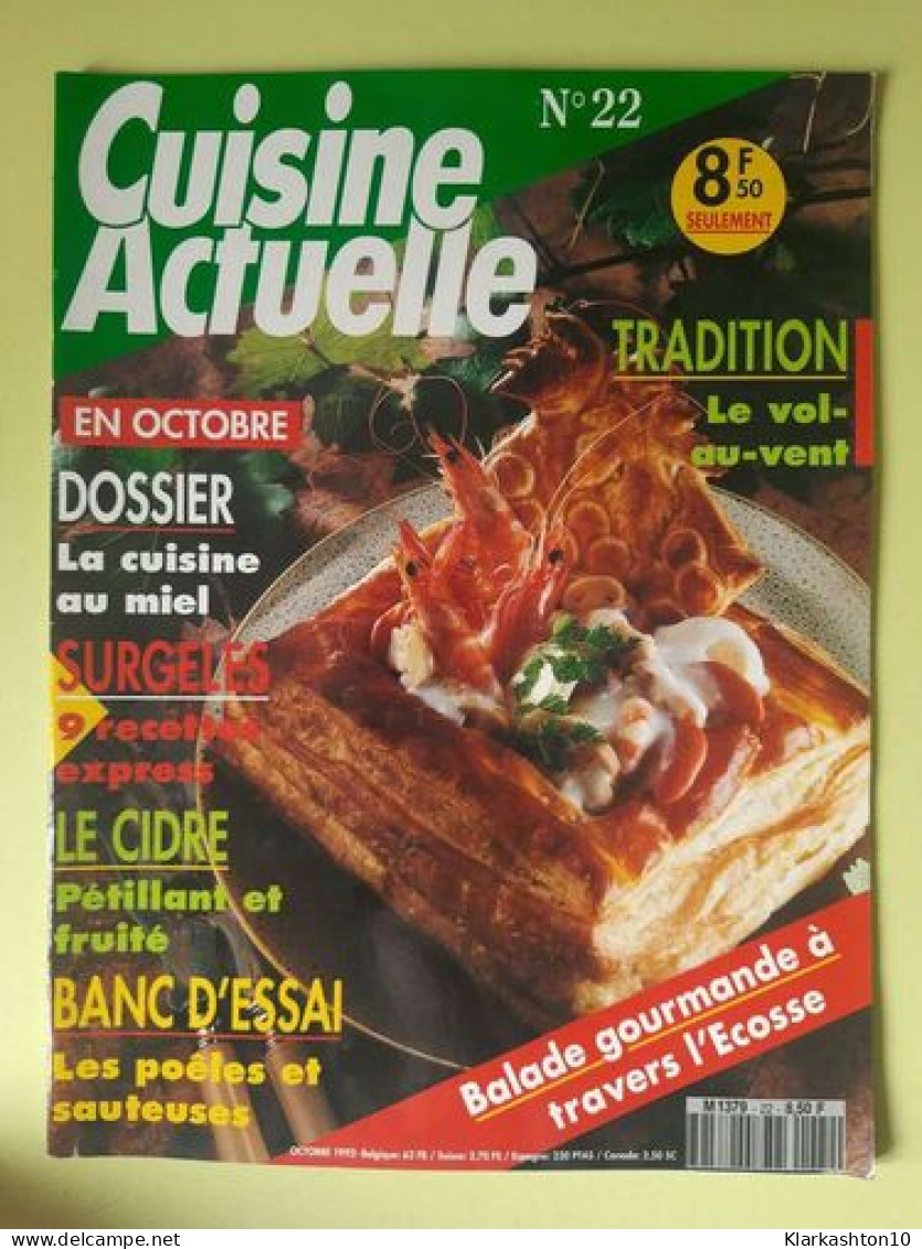 Cuisine Actuelle Nº22 / Octobre 1992 - Unclassified