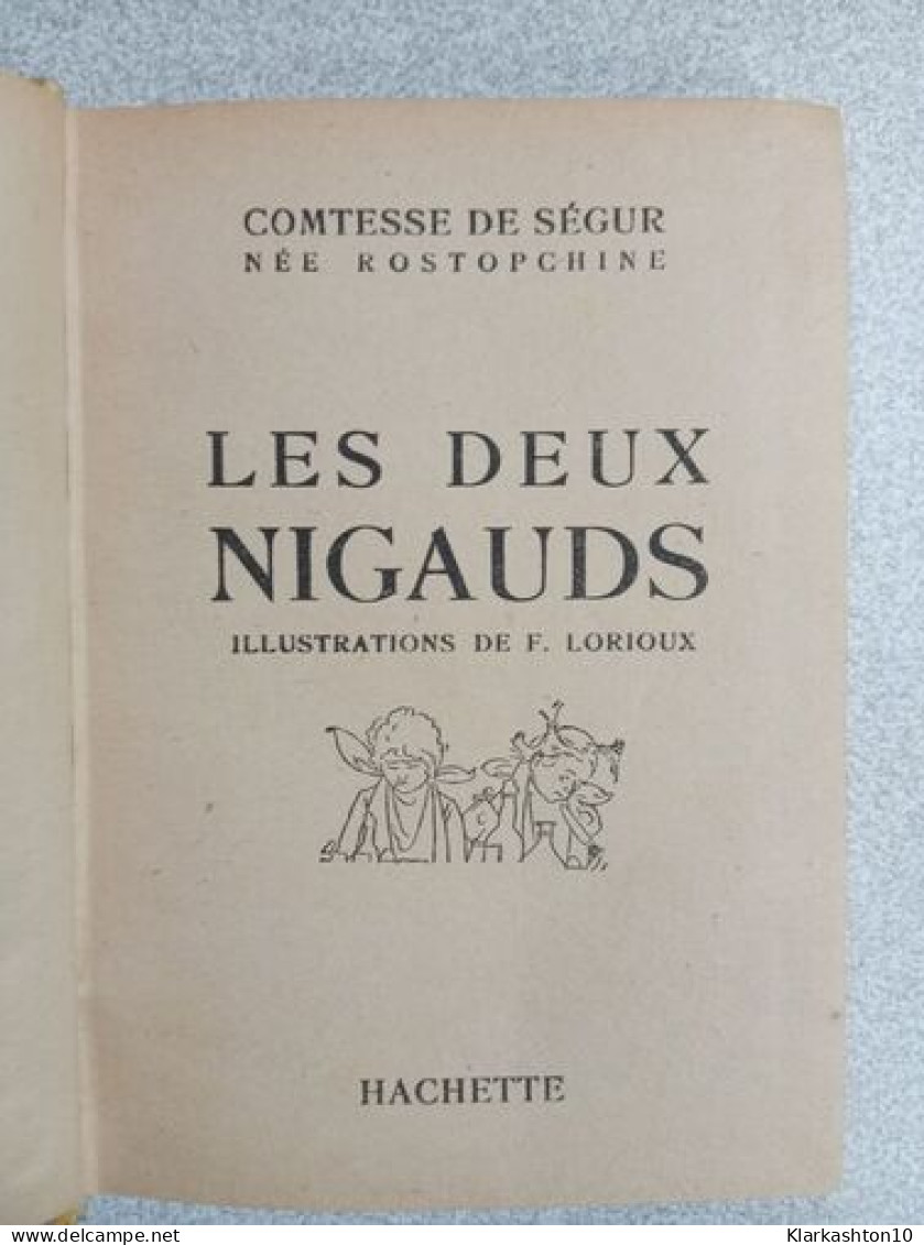 Les Deux Nigauds - Autres & Non Classés