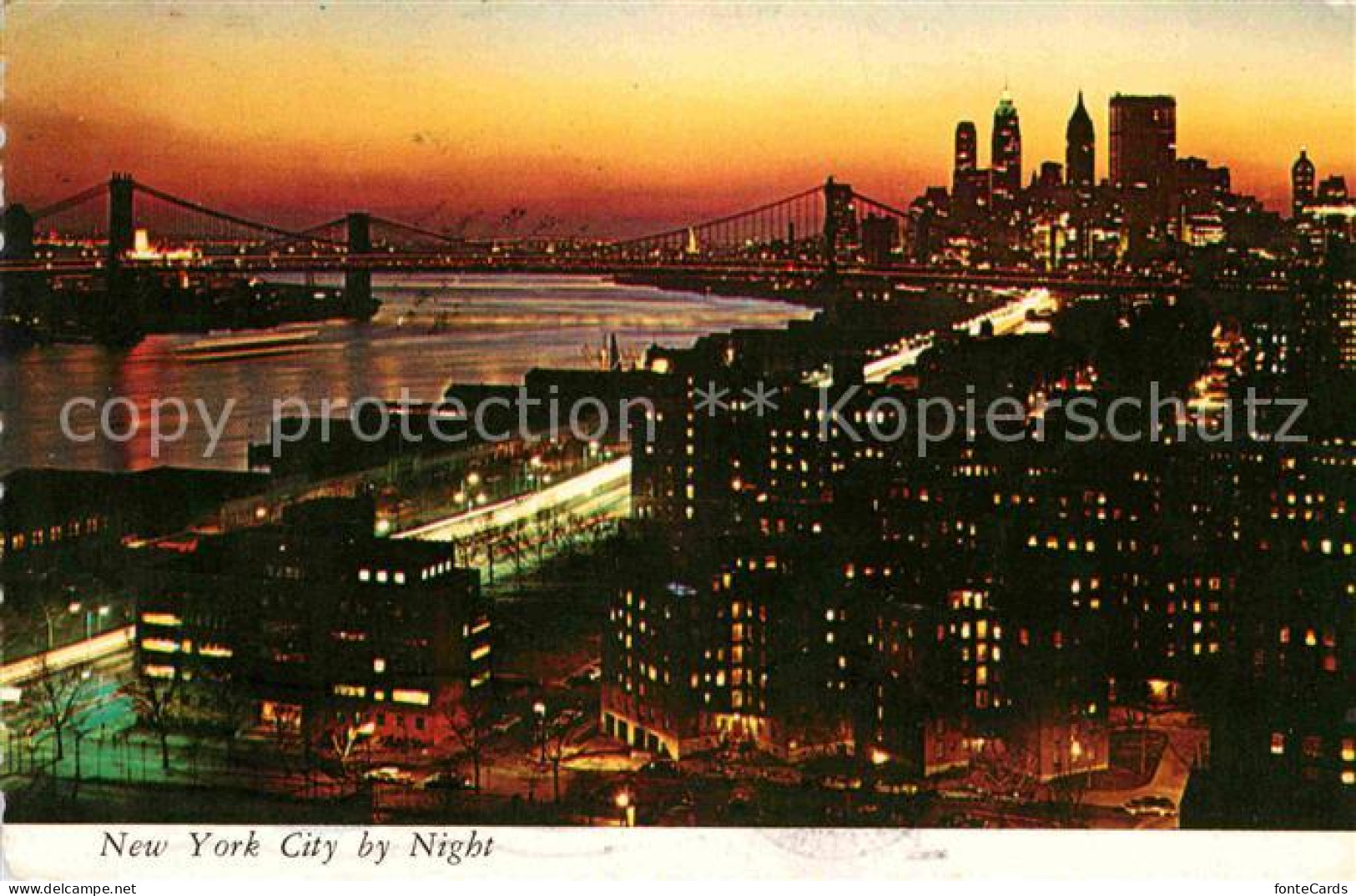 72665931 New_York_City By Night - Andere & Zonder Classificatie