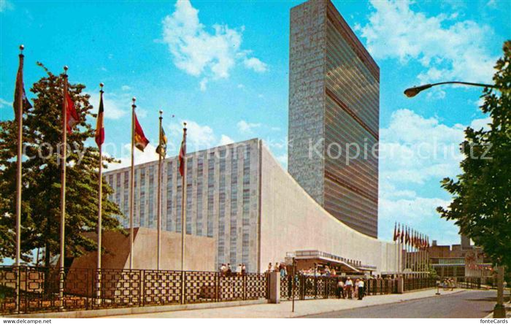 72662962 New_York_City The UN Building - Andere & Zonder Classificatie